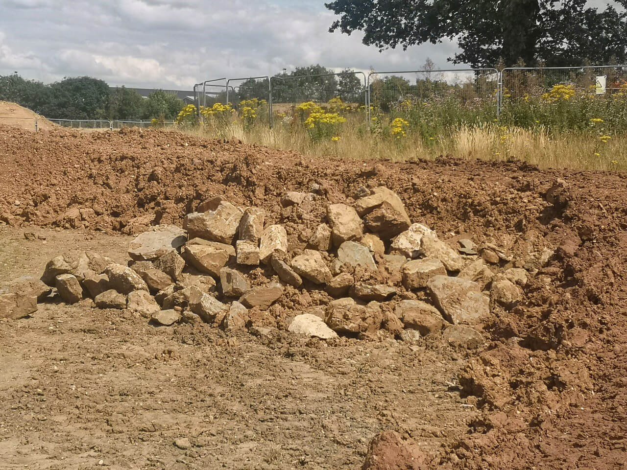 Sports Pitch Drainage Installation - August 2024