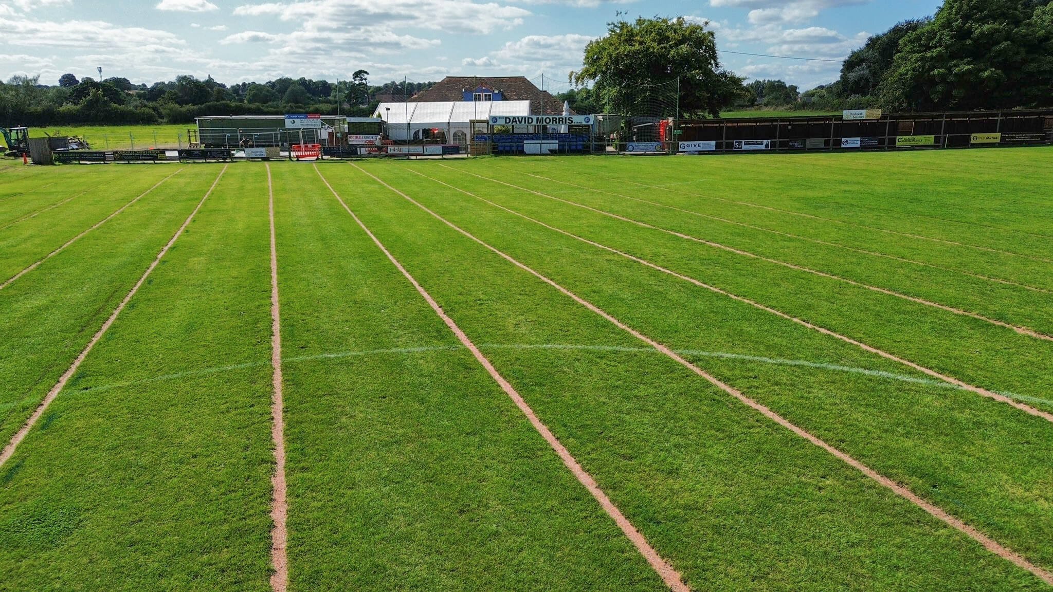 Ashby Ivanhoe FC Pitch Drainage Inspection