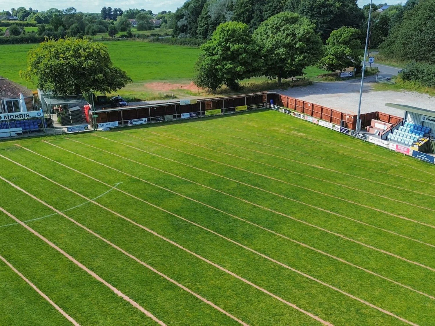 Ashby Ivanhoe FC Football Pitch Drainage