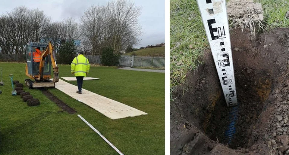 Hollingworth Academy Pitch Drainage Inspection 2020