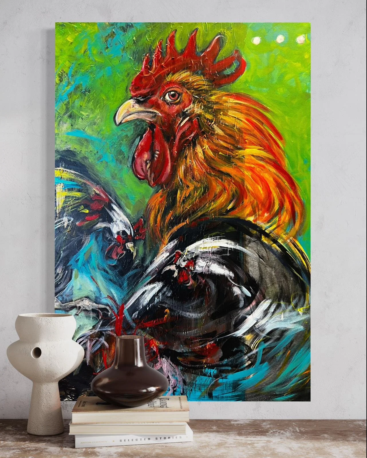 ..len jden kohút môže byť na dvore