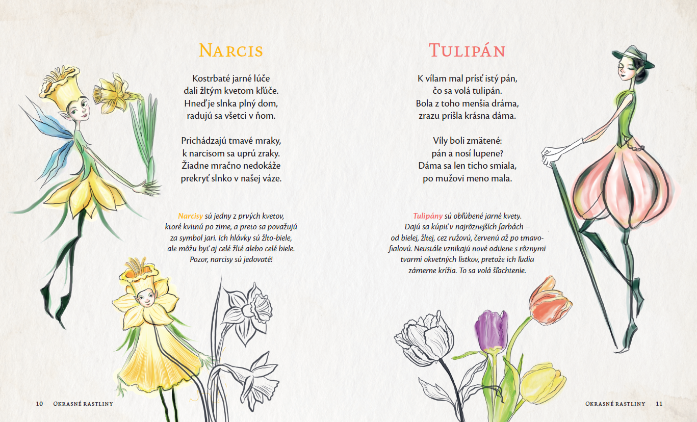 Víly Lupienky: Narcis a Tulipán
