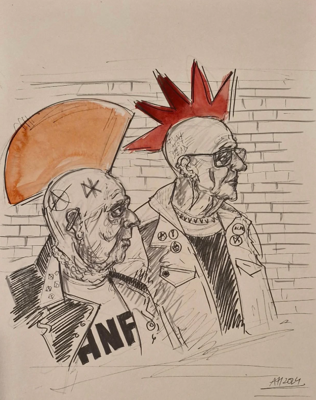 Punks not dead in art!