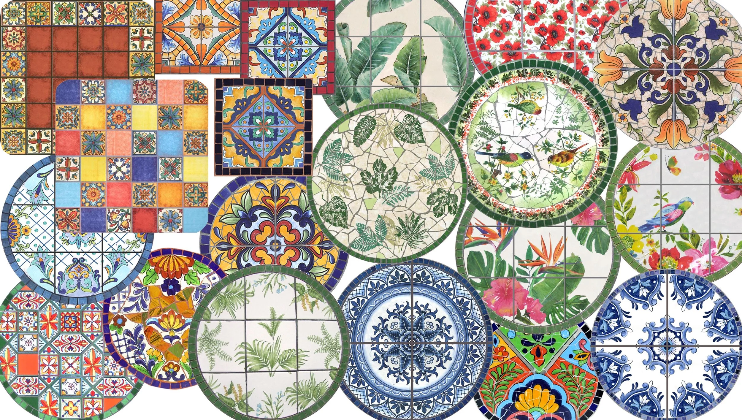 Mosaic Stepping Stones