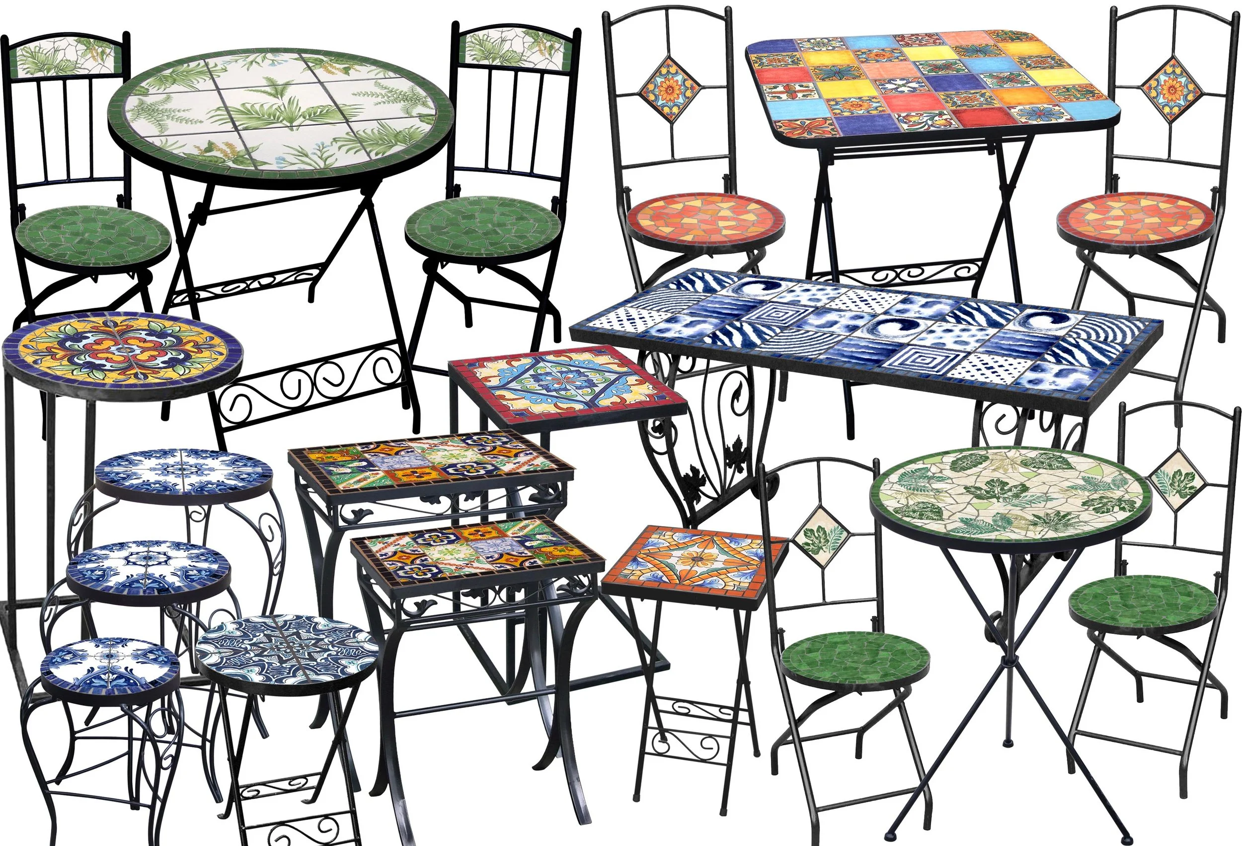 Mosaic Garden Furniture