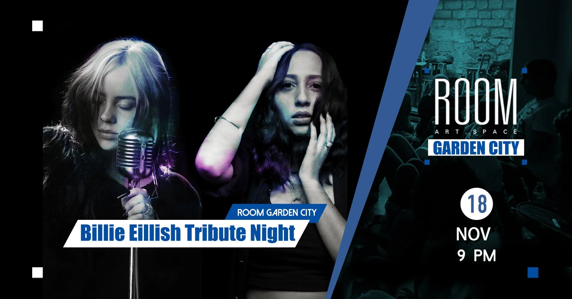 Billie Eillish Tribute Night at Room Garden City