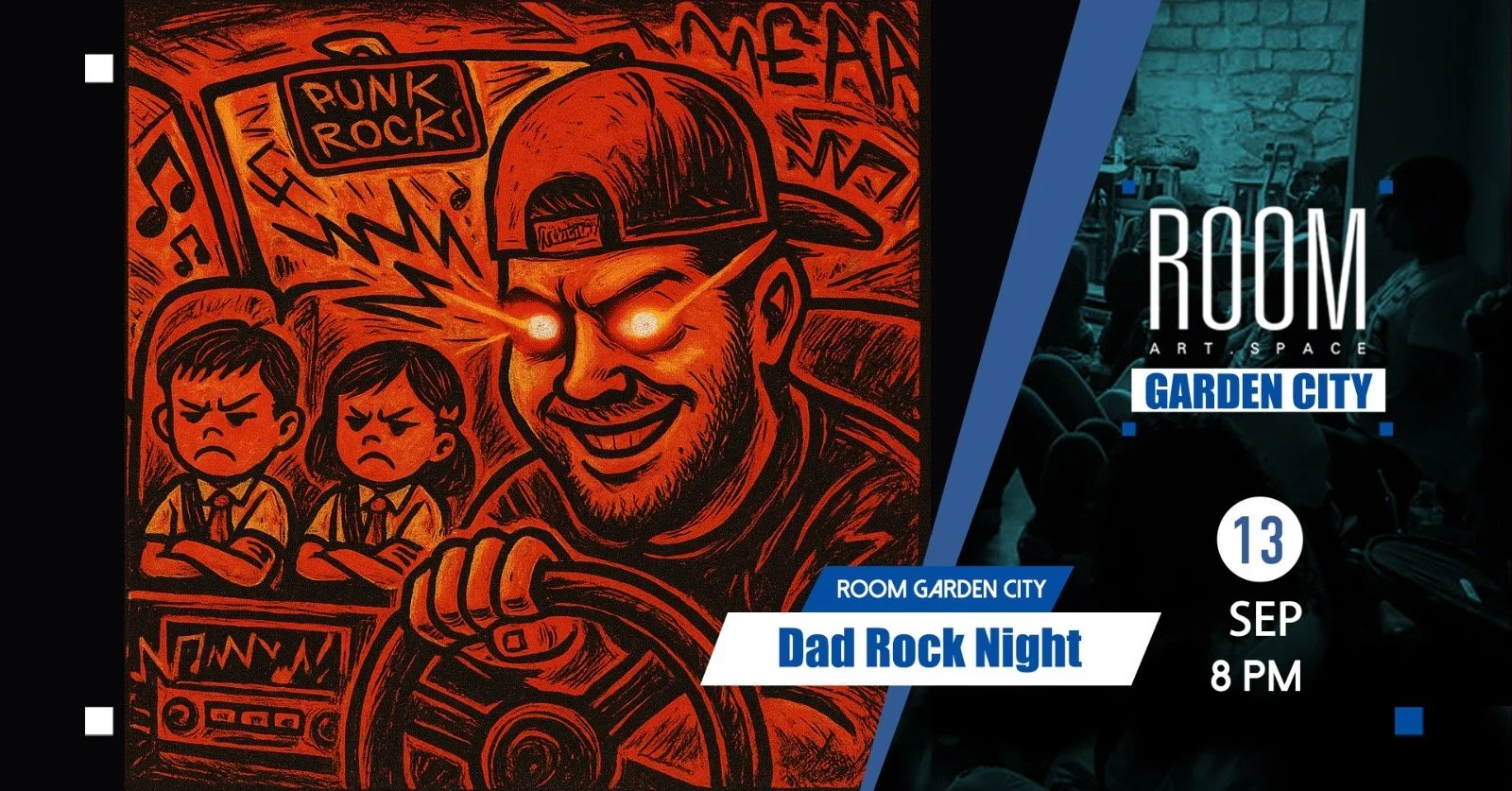Dad Rock Night at Room Garden City