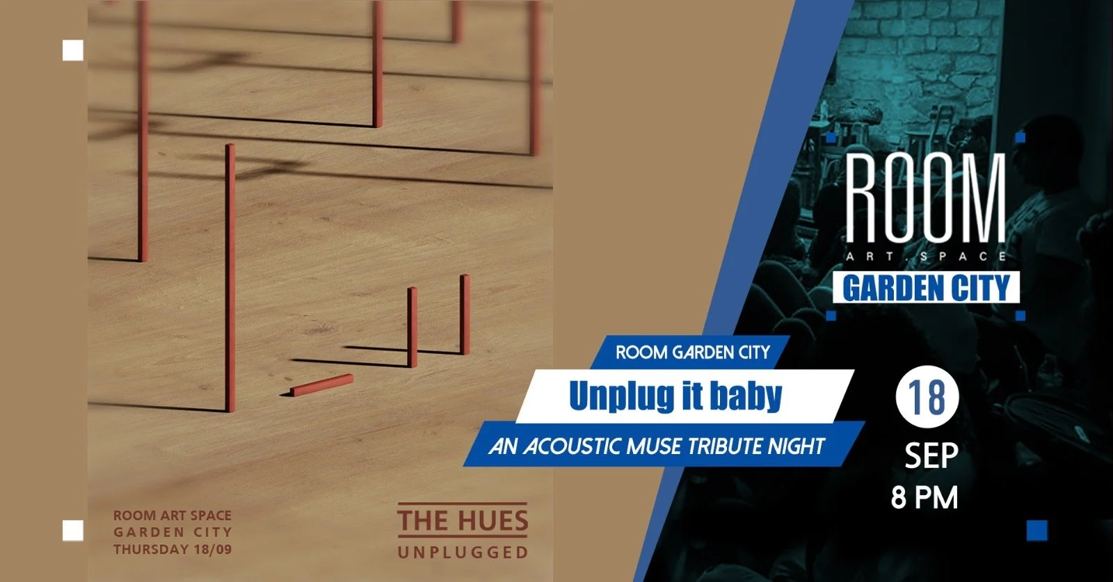 Unplug it baby: an acoustic muse tribute night at Room Garden City