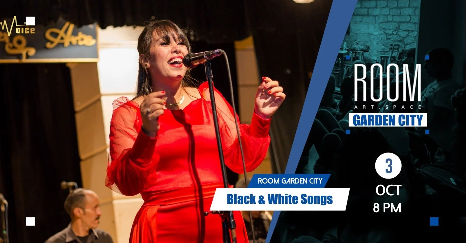 Black &amp; White Songs at Room Garden City