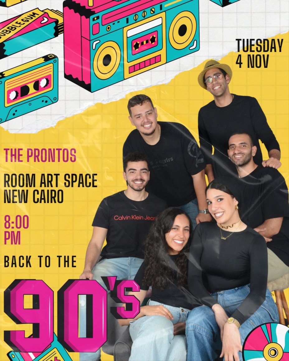 Back to the 90s at Room New Cairo