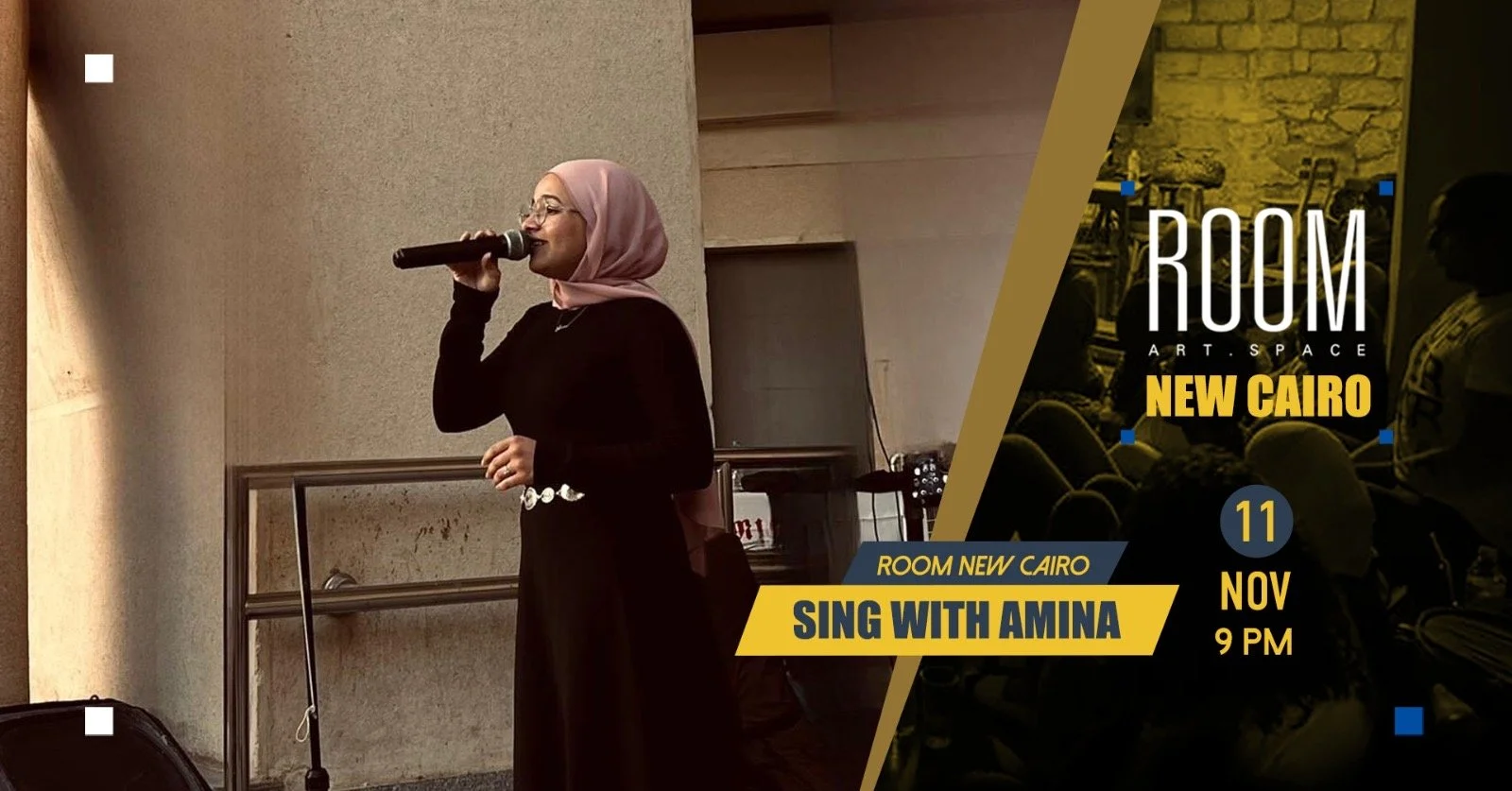 SING WITH AMINA at Room New Cairo