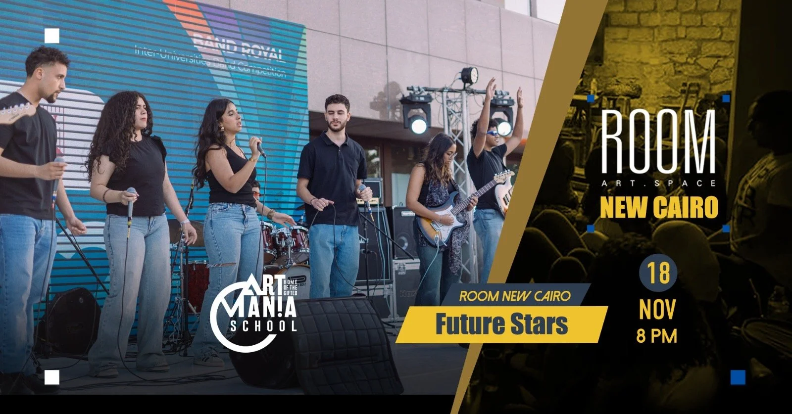 Future stars at Room New Cairo