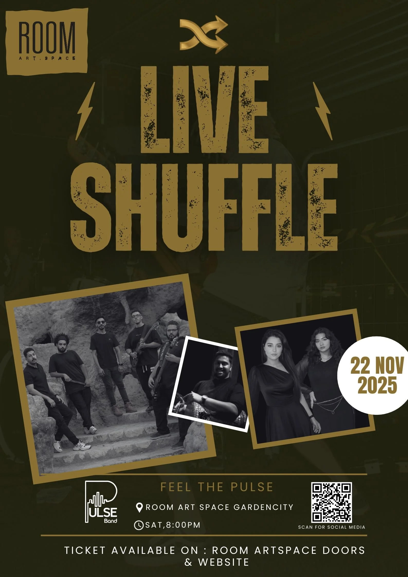 Live Shuffle at Room Garden City 