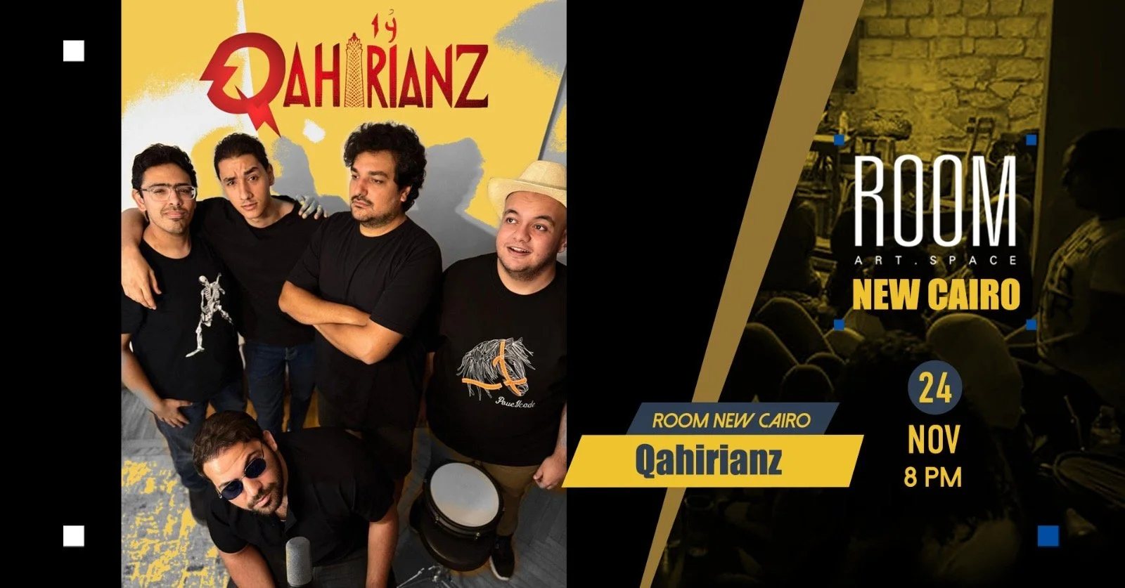 Qahirianz at Room New Cairo