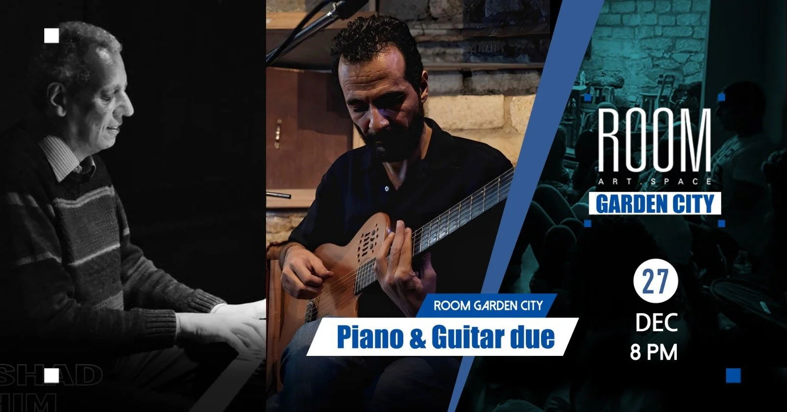 Piano &amp; guitar at Room Garden City