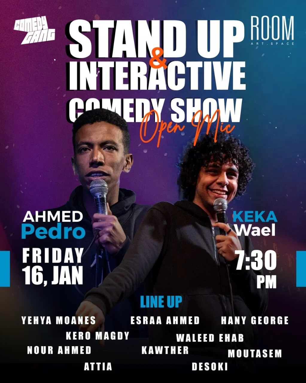Standup &amp; interactive show 