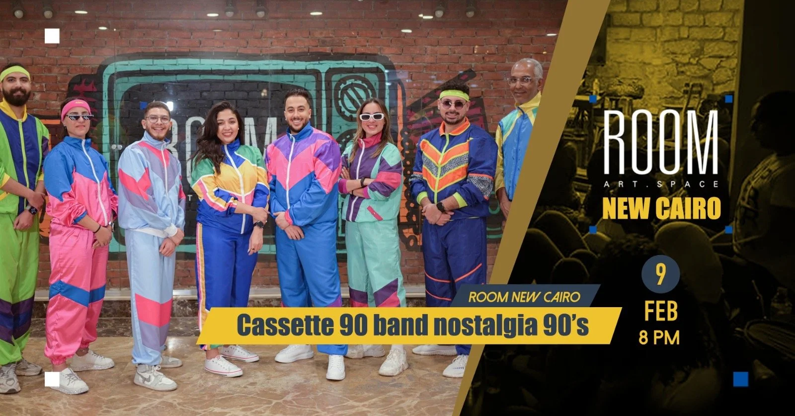 Cassette 90’s at Room New Cairo 