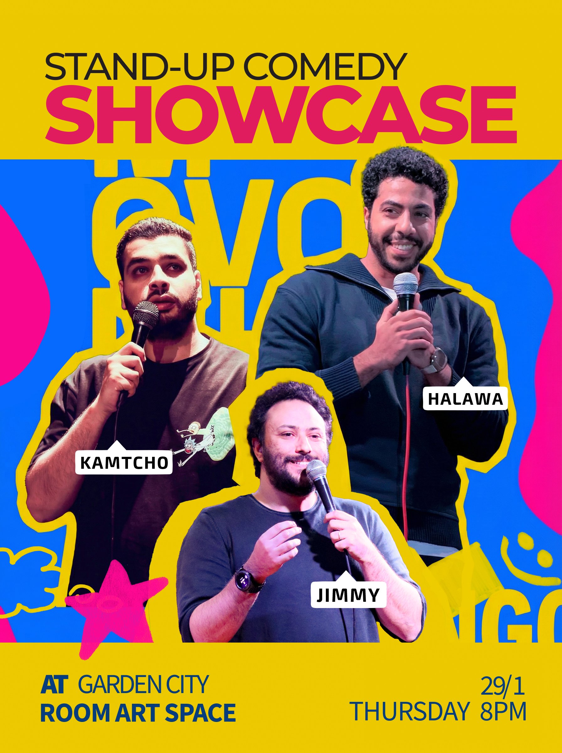Stand up Comedy Showcase at Room Garden City