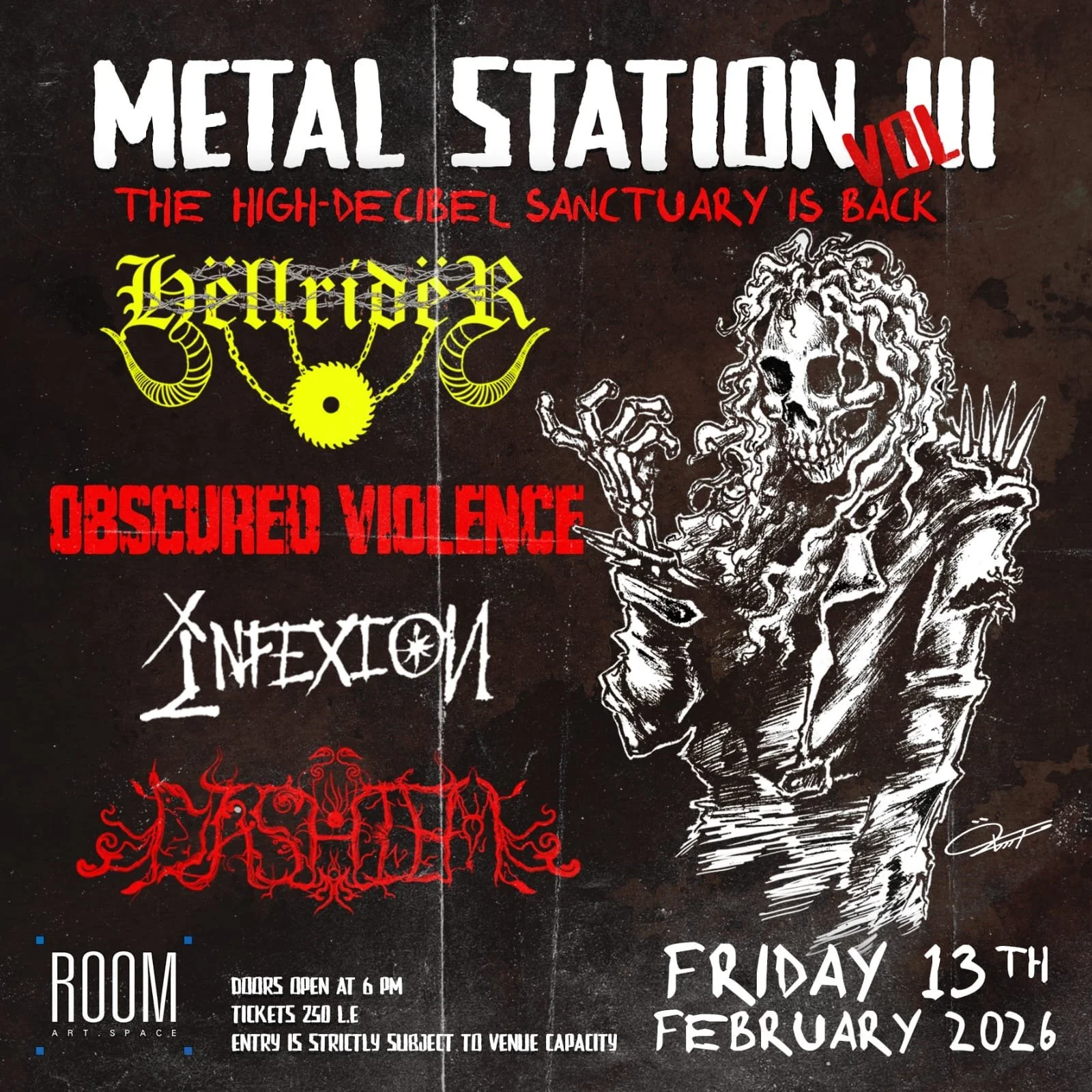 Metal Station 3 at Room Garden City 