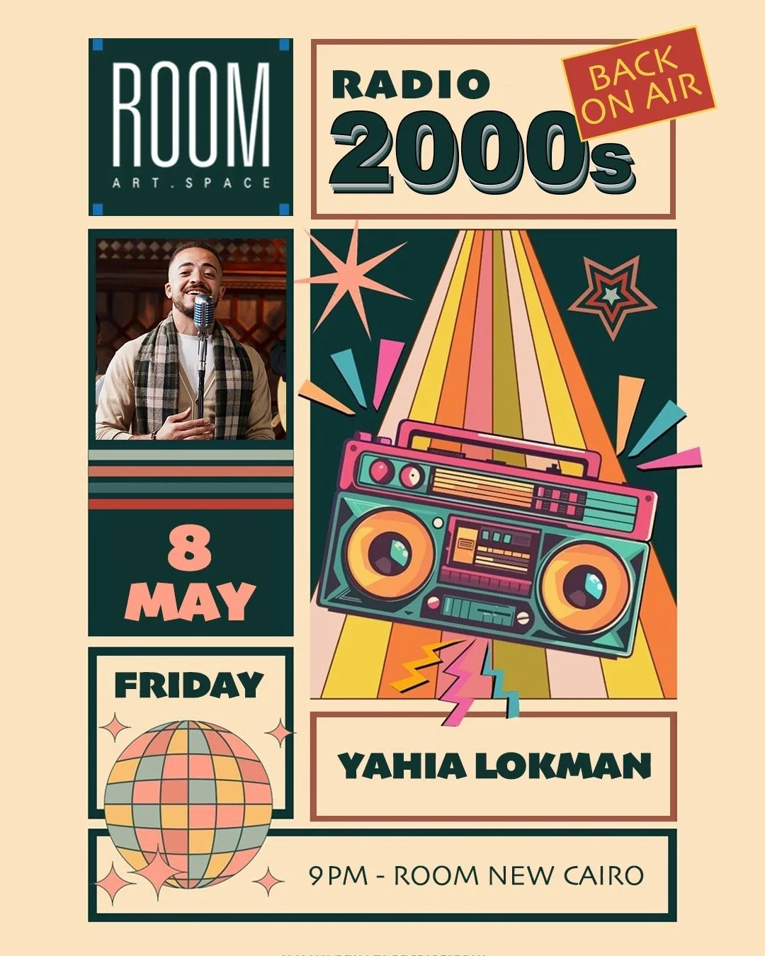 2000’s راديو - Back On Air at Room New Cairo