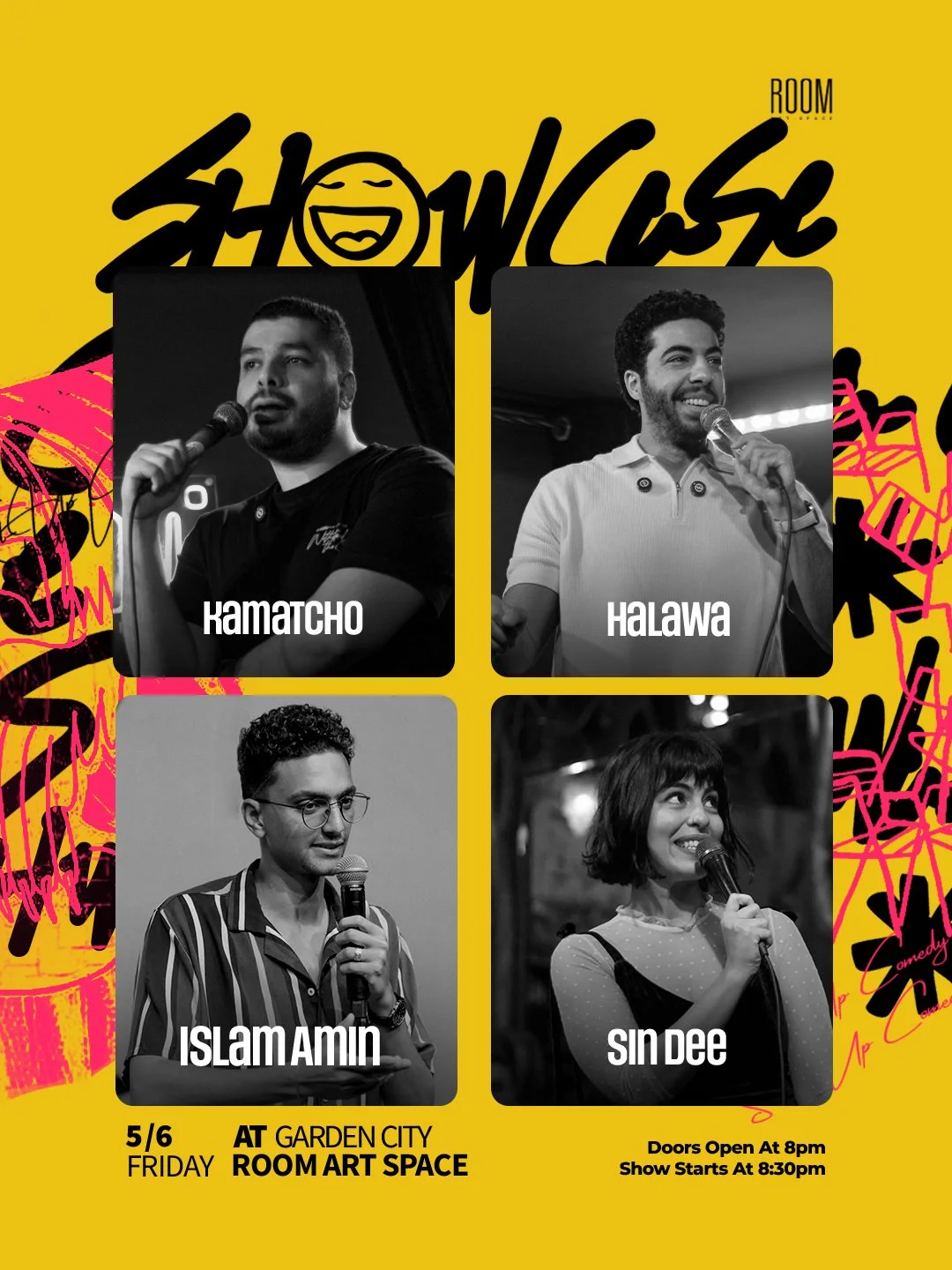 Stand-up comedy showcase  at Room Garden City