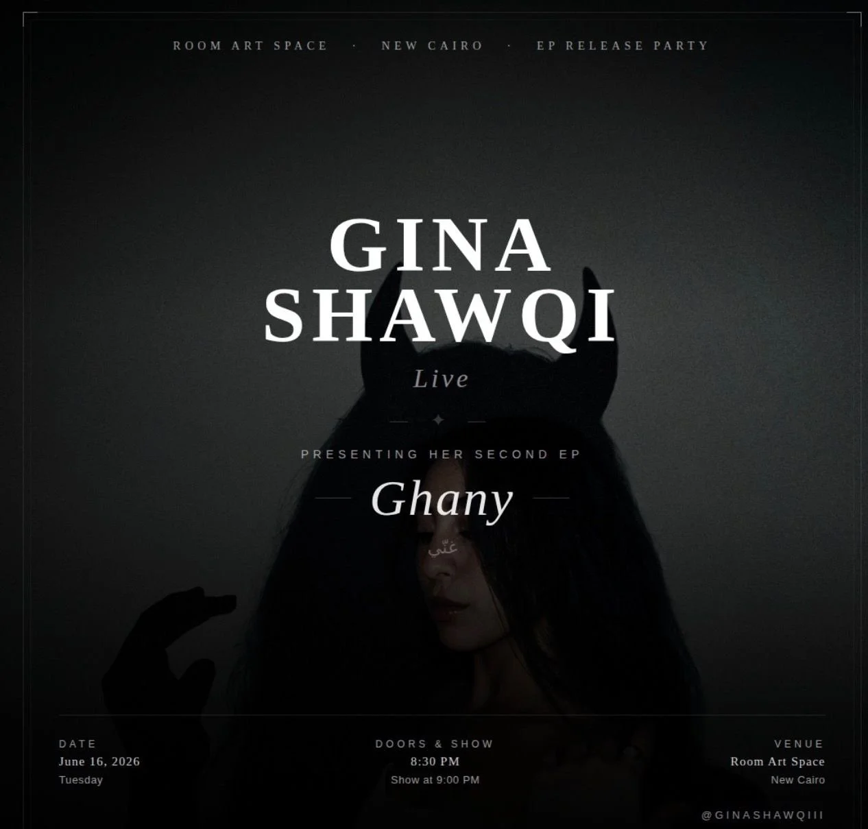 Gina Shawqi Live: EP Release Party