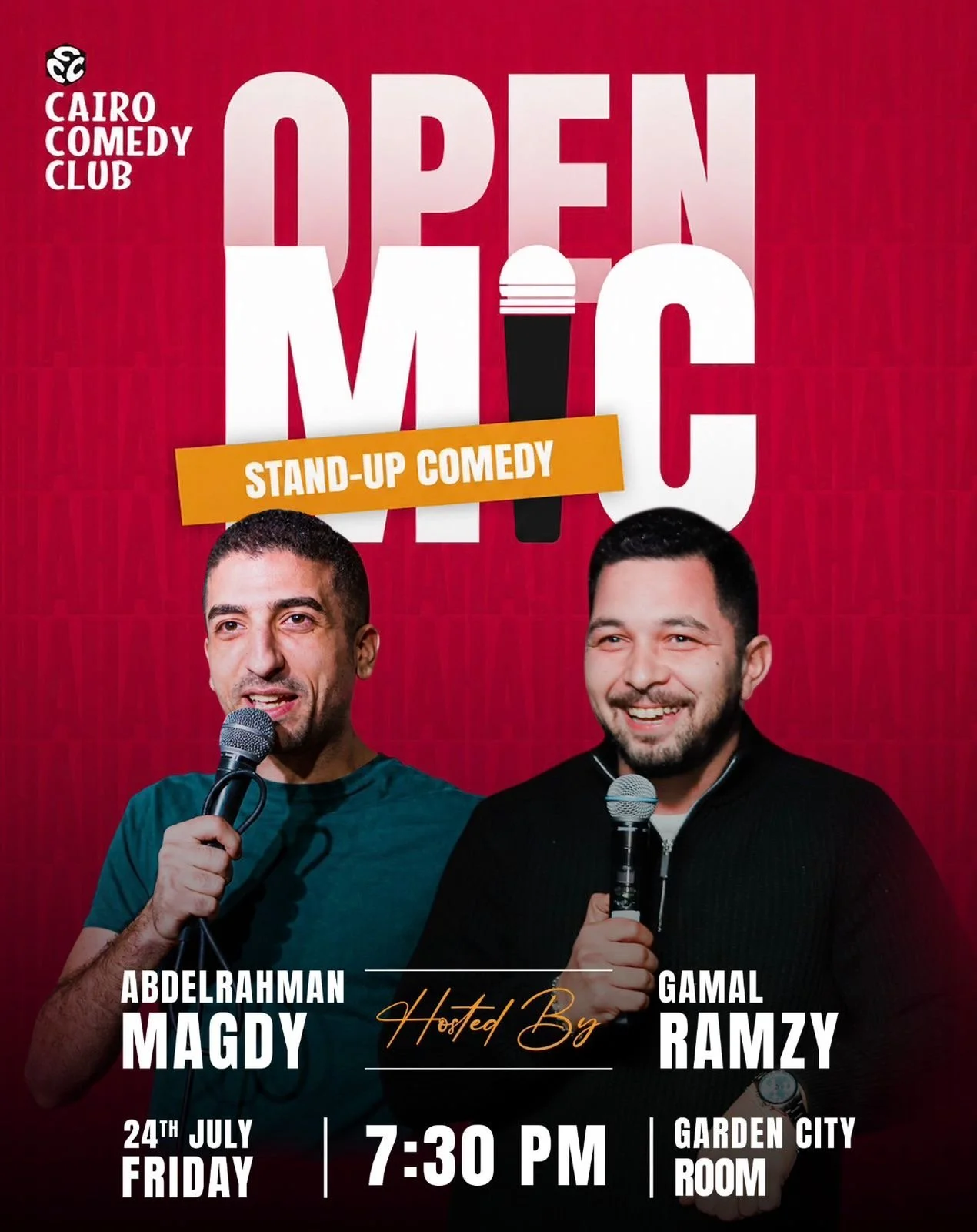 Cairo Comedy Club open mic 