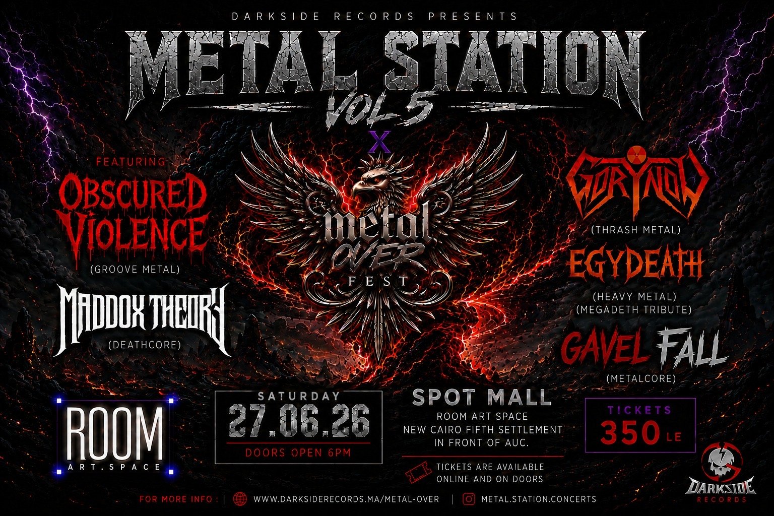 Metal Station 5 X MetalOver "Rock Hard"