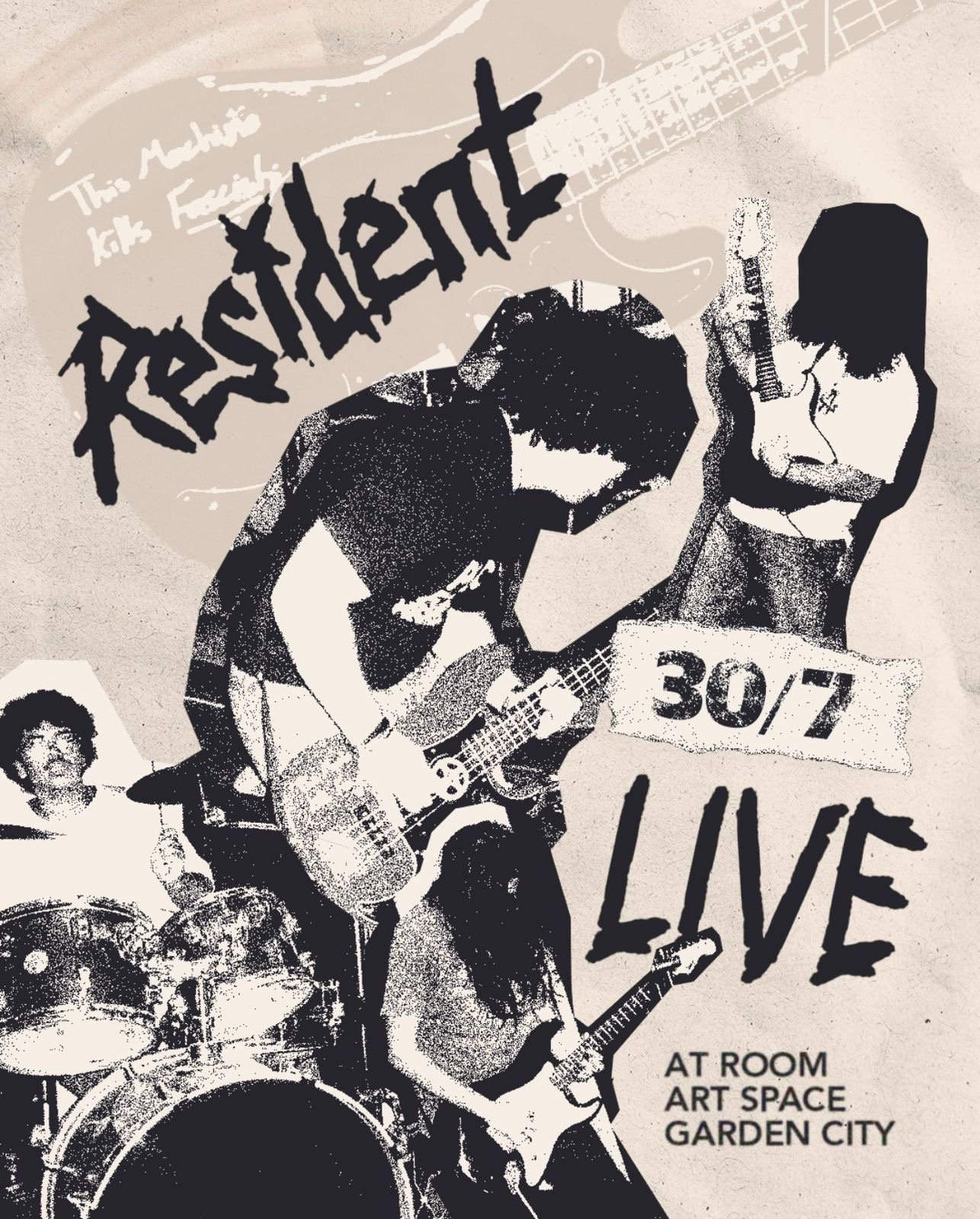 Resident - Live at Room Art Space Garden City 