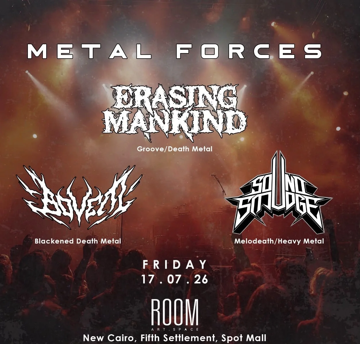 Metal Forces at Room New Cairo