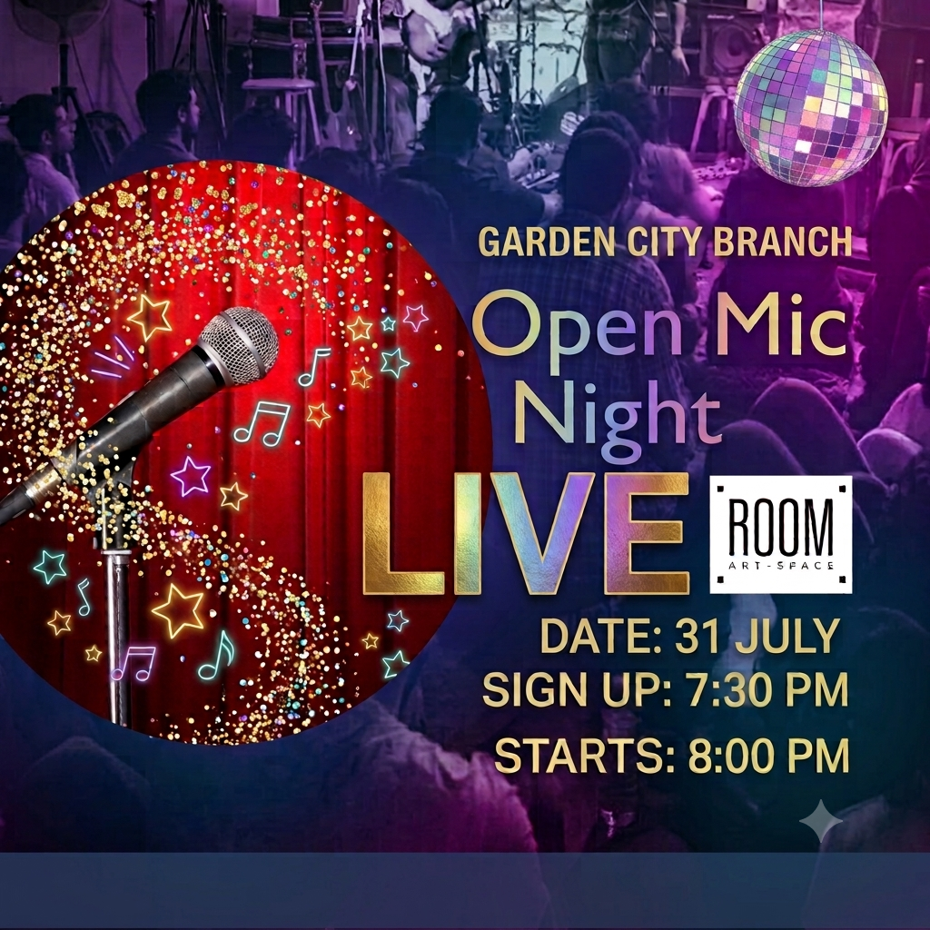 Open mic at Room  Garden City