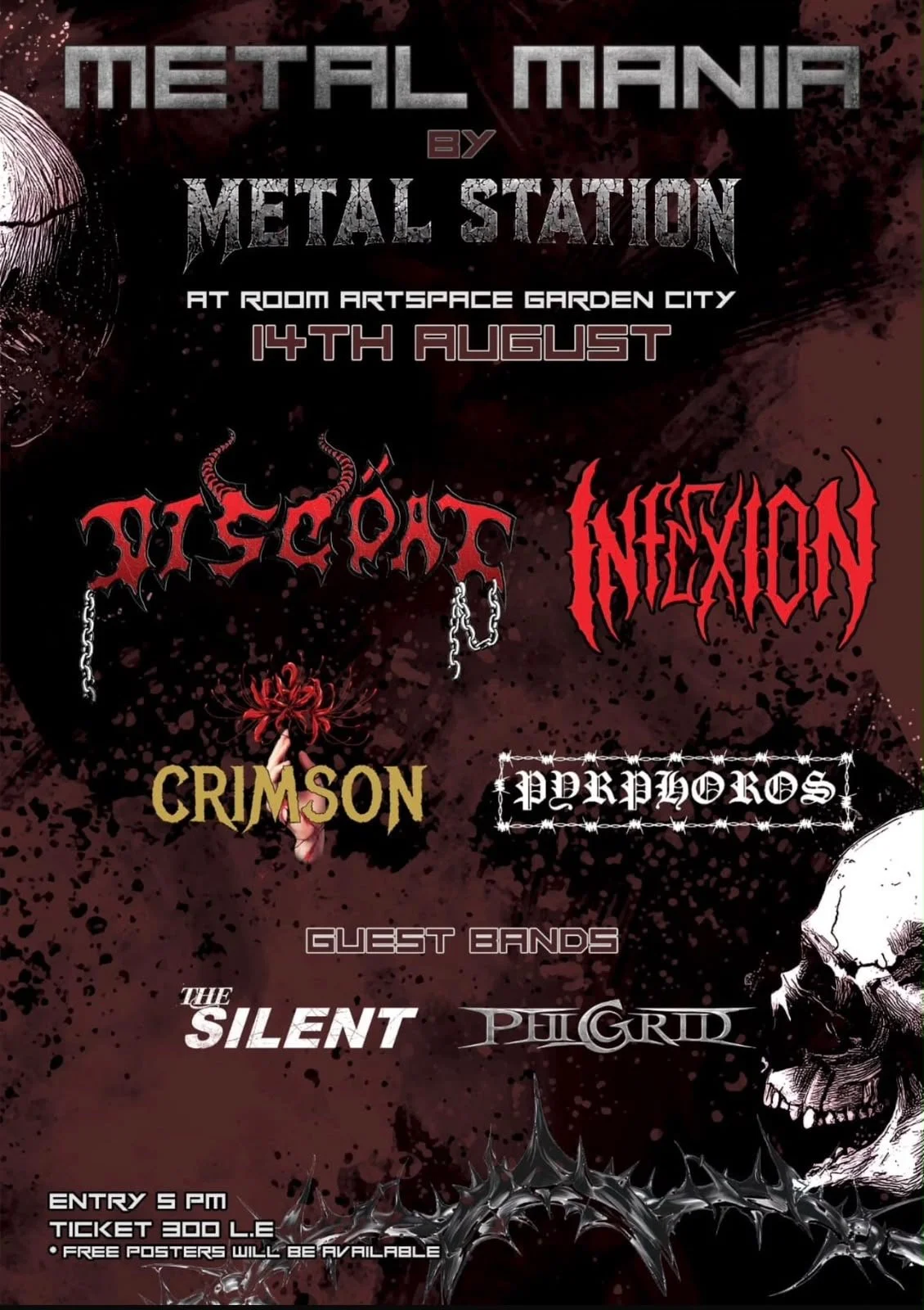 Metal mania concert 
