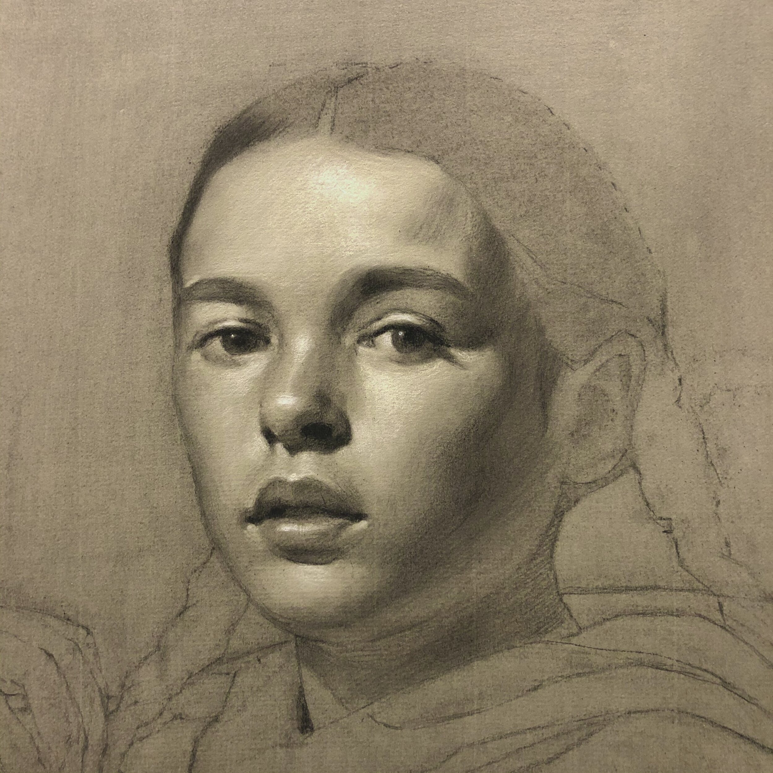 Madeline, Charcoal portrait artists | Portrait Artists: Boston Portrait  Artist Sonia Hale I MA, CT, NY National