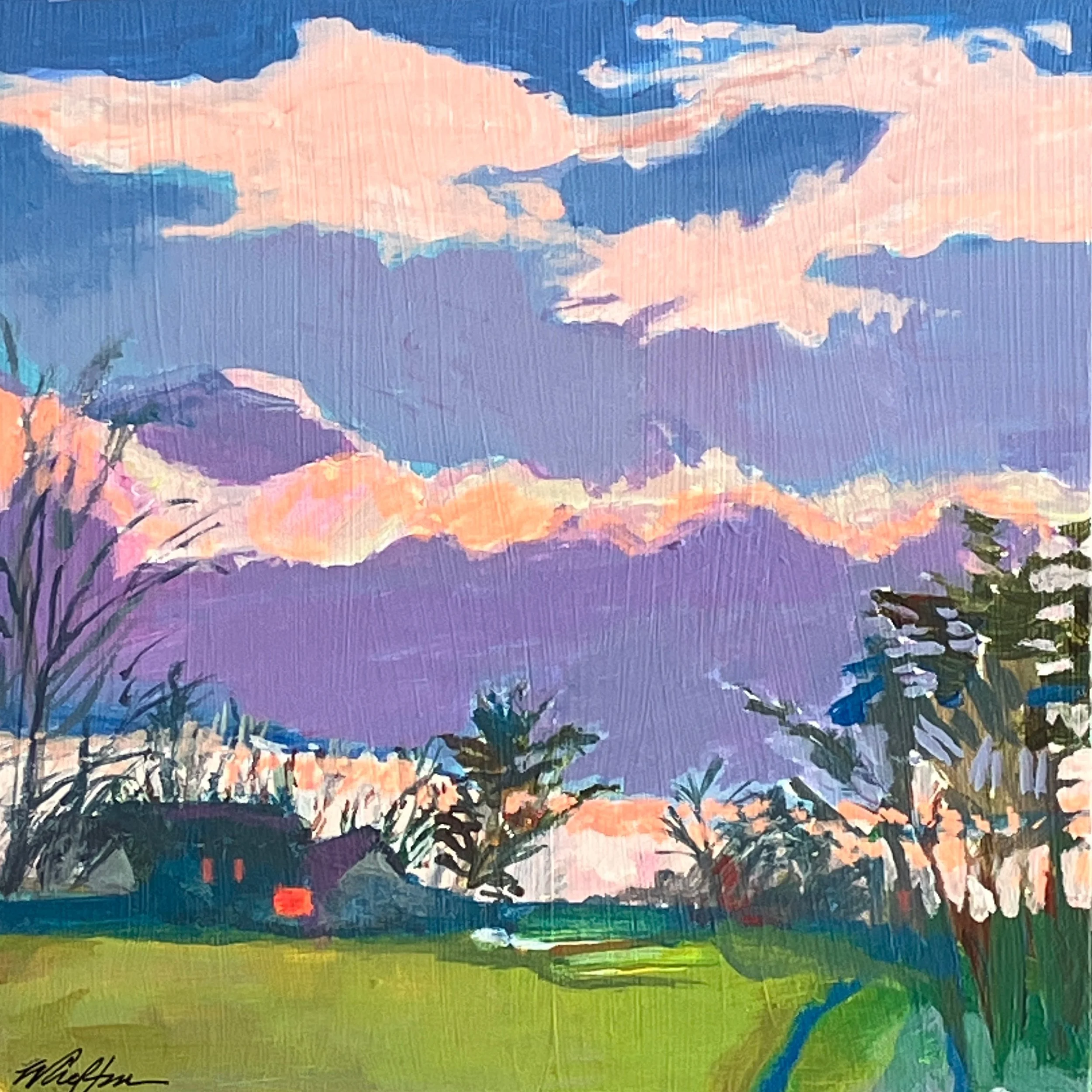 Dinner at Dusk (HOLIDAY SMALL)