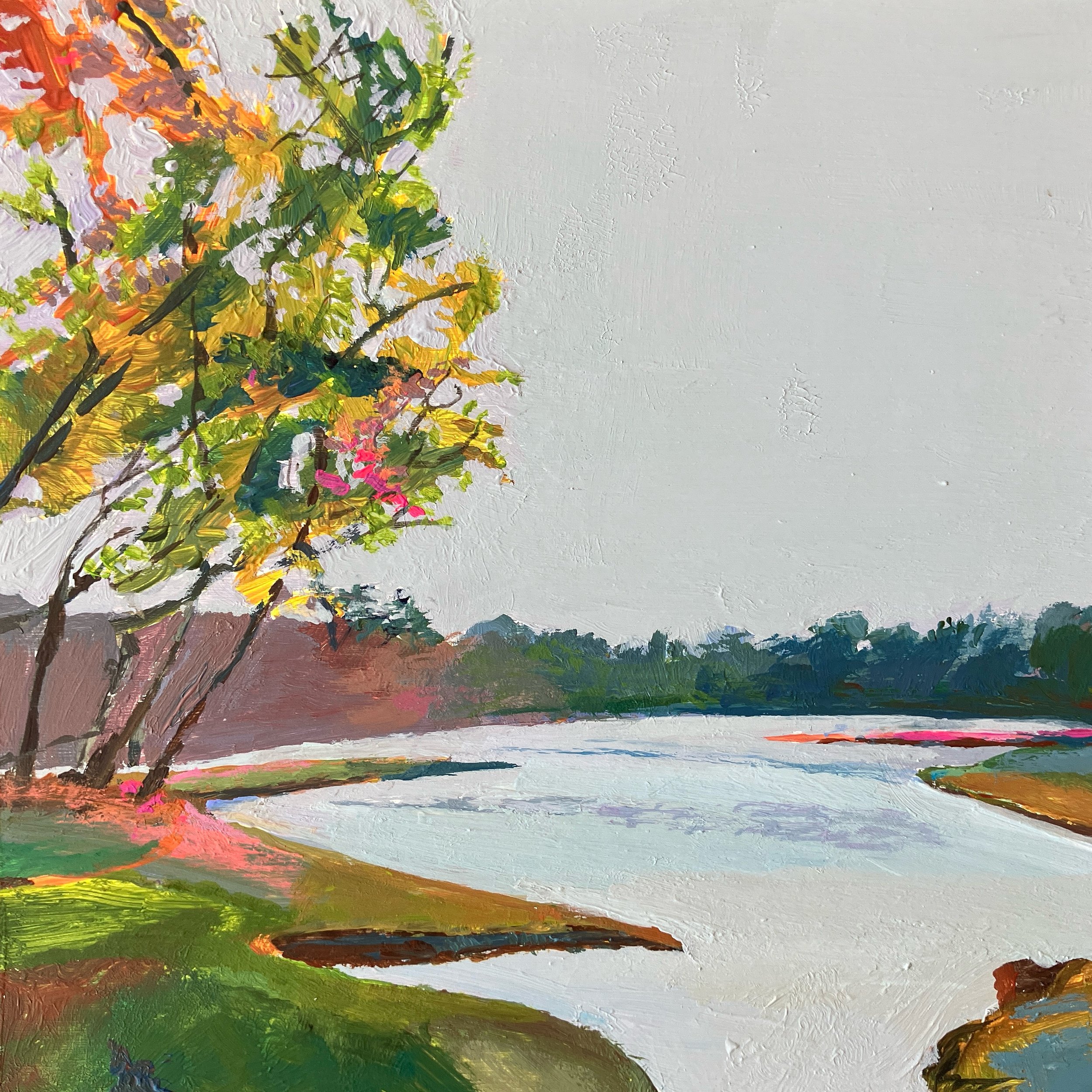 Calm and Still; Return from Seapoint Beach (HOLIDAY SMALL)