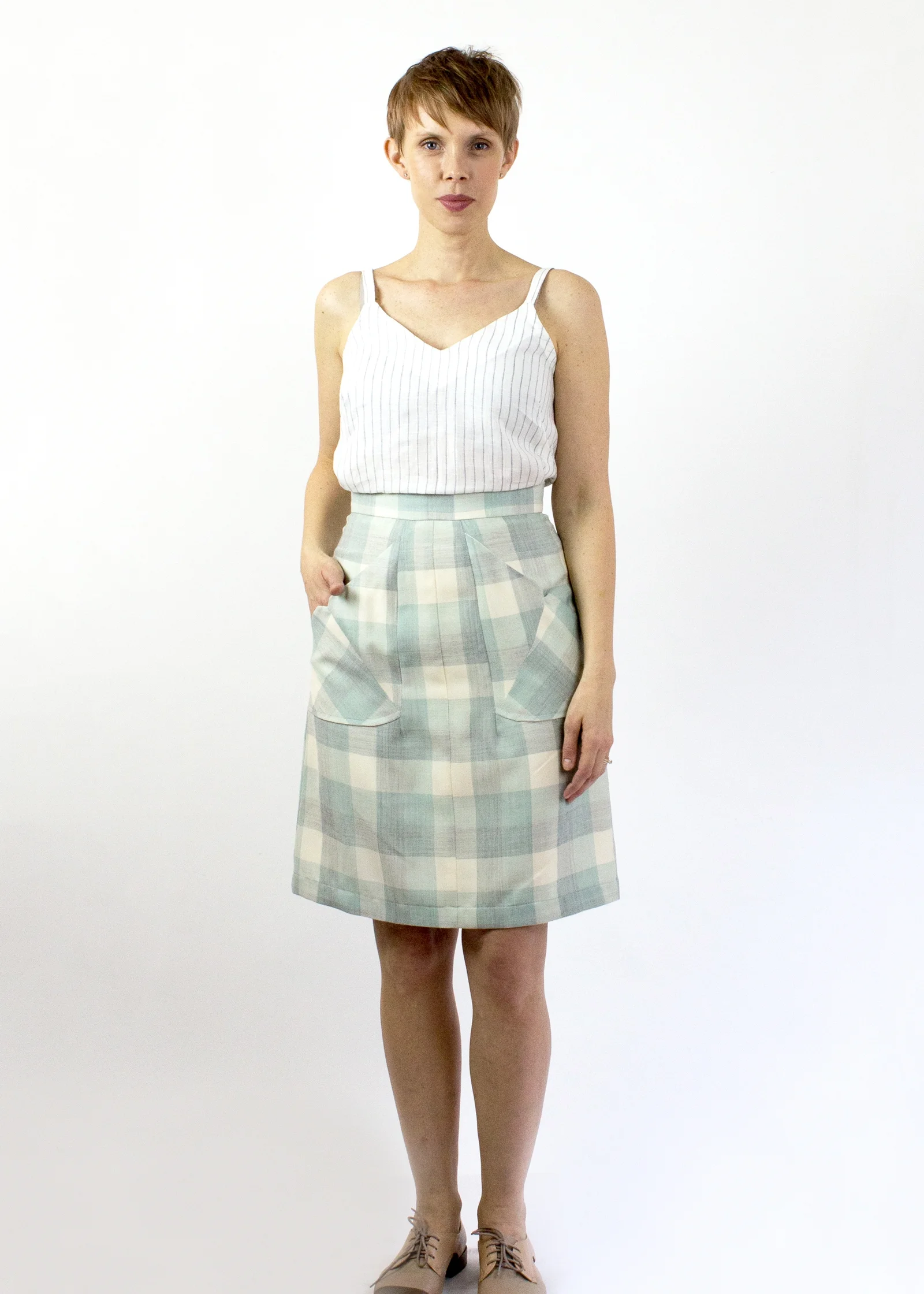 Simones Rose SS18 Betty Aline skirt Made in Canada
