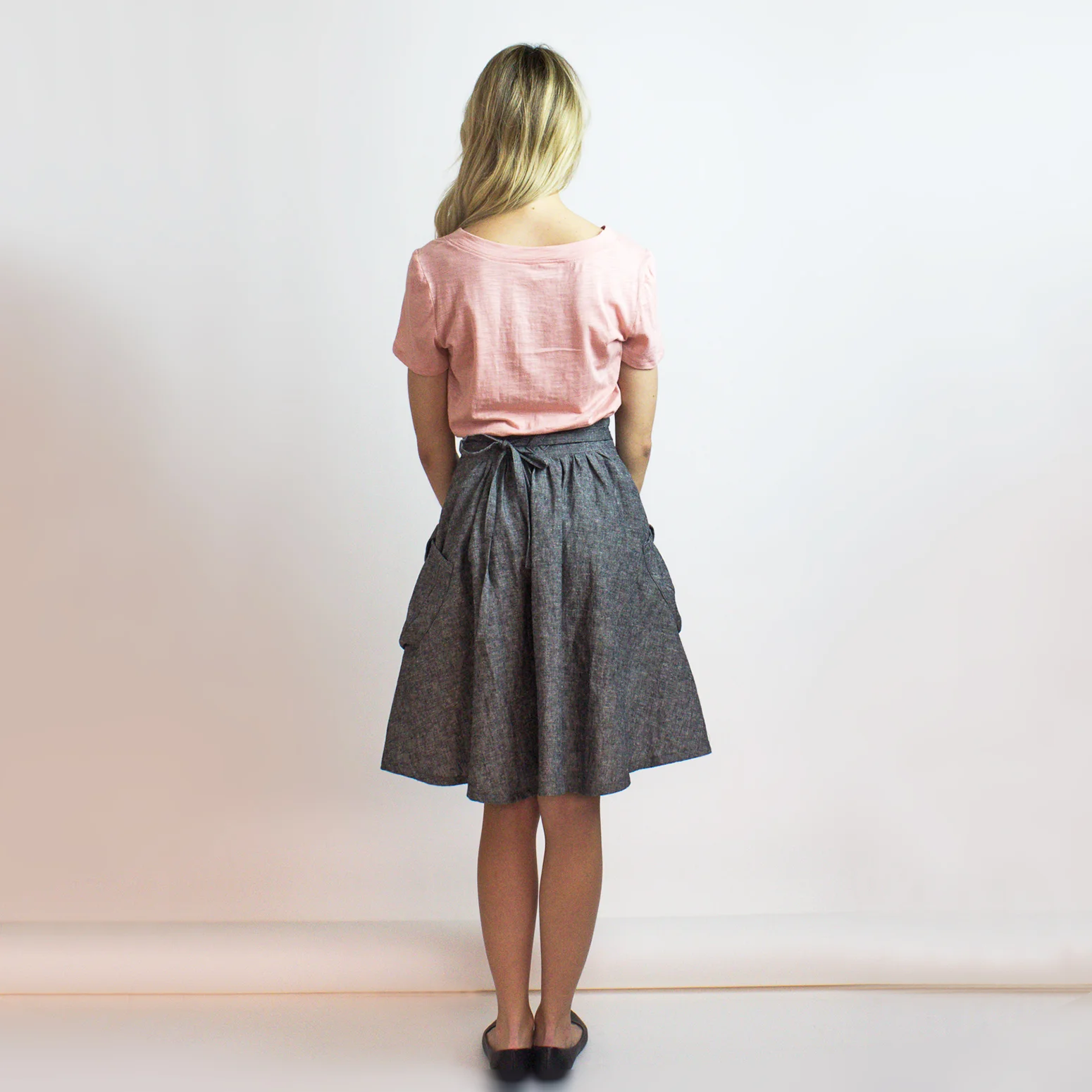 Heartland wrap skirt Organic cotton Hemp SimonesRose