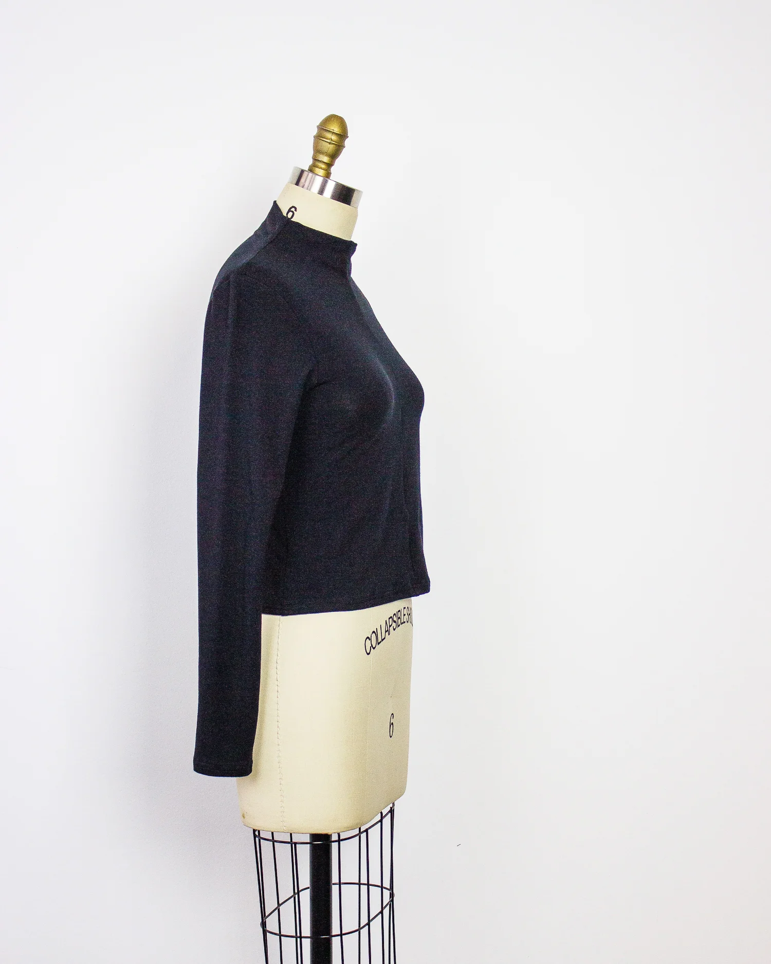 Mock neck long sleeve - Simones Rose basics