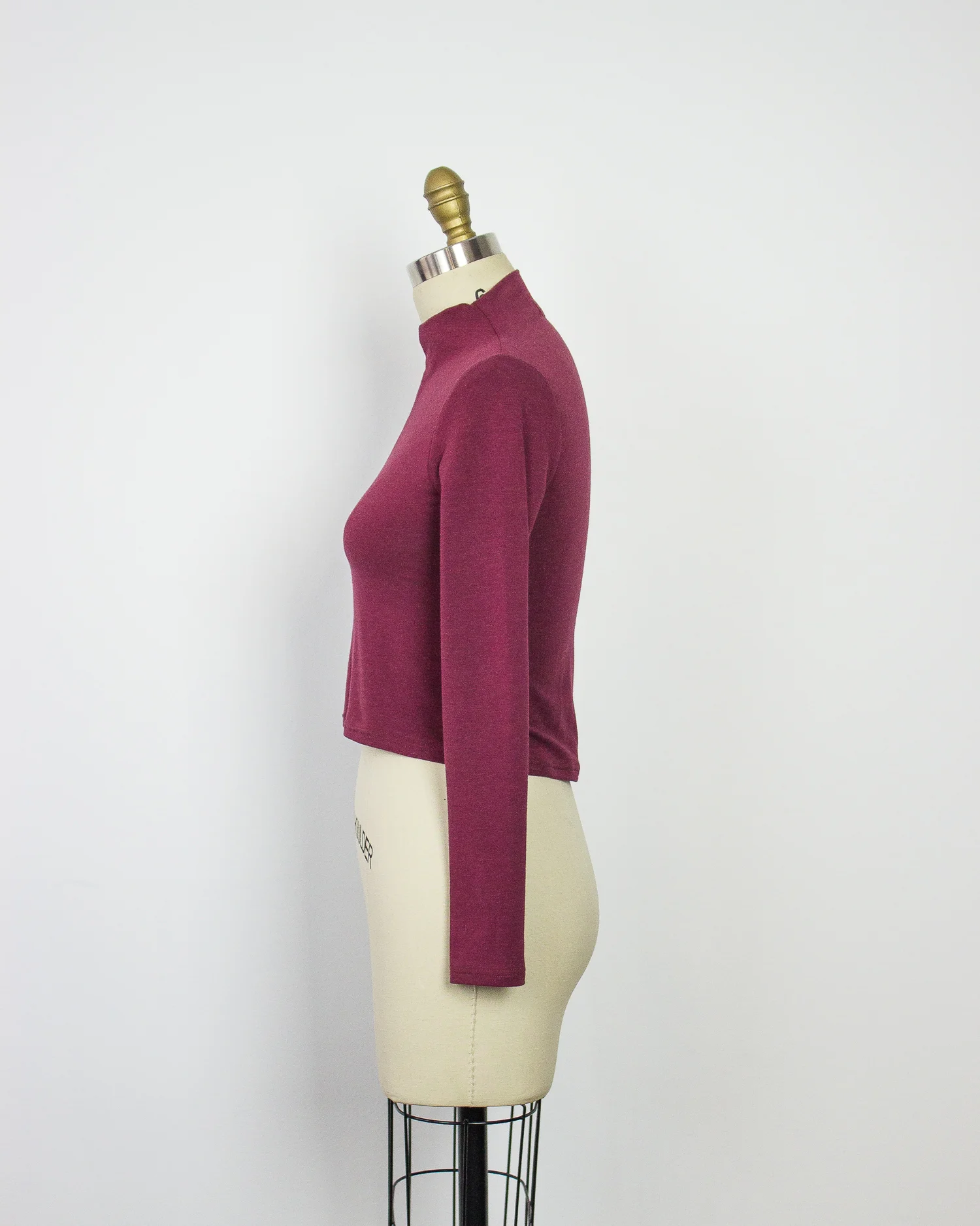Mock neck long sleeve - Simones Rose basics