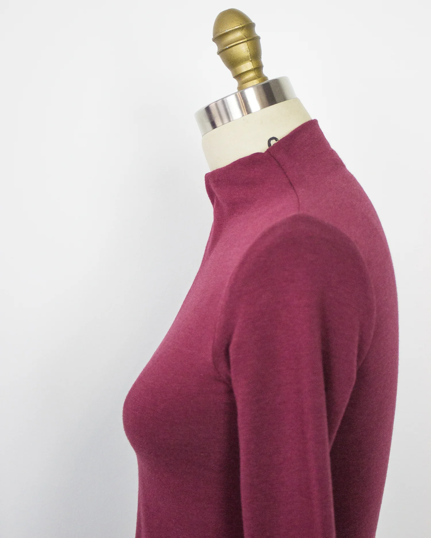 Mock neck long sleeve - Simones Rose basics