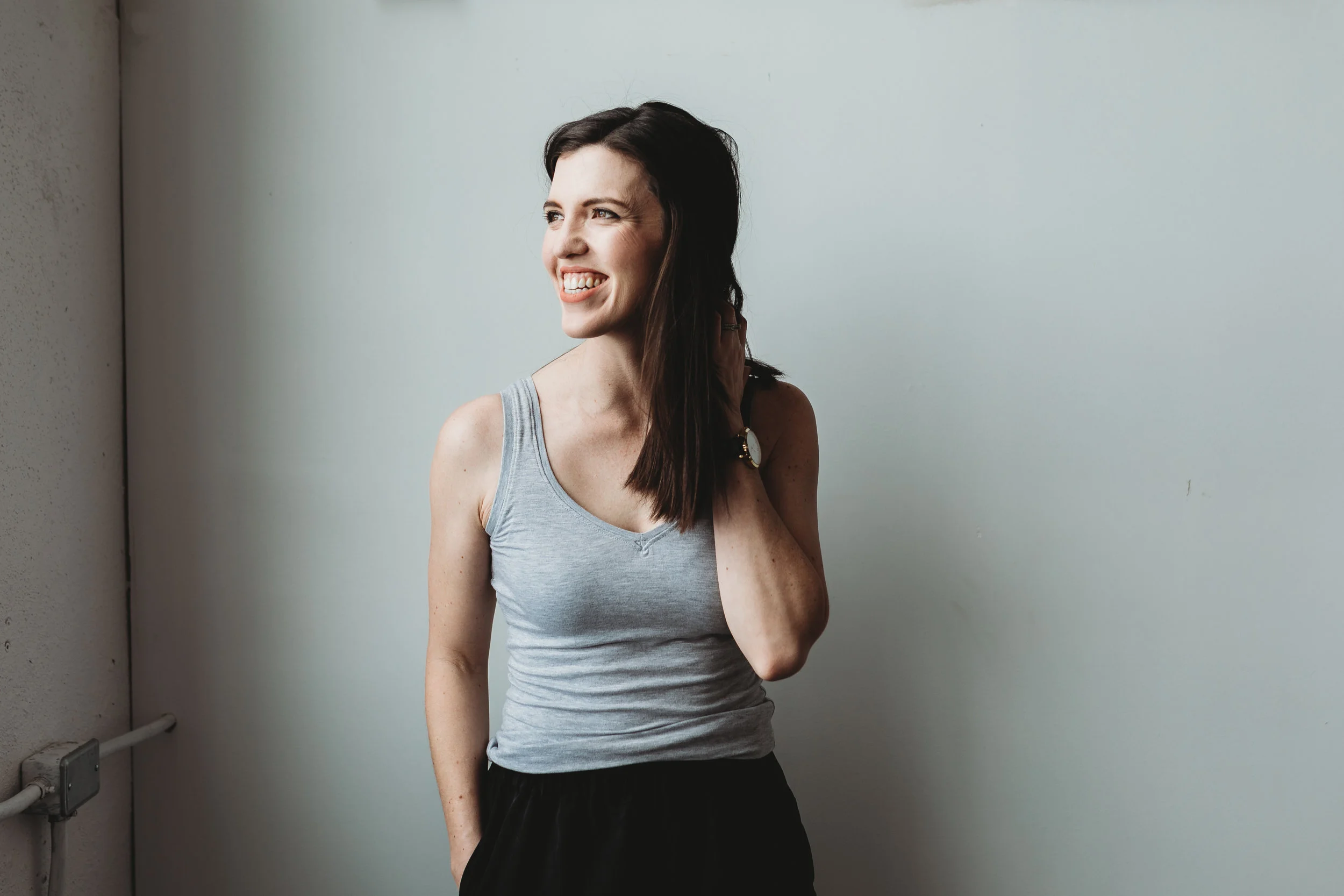 Reversible tank top, Featuring Morgan / The Garment Life