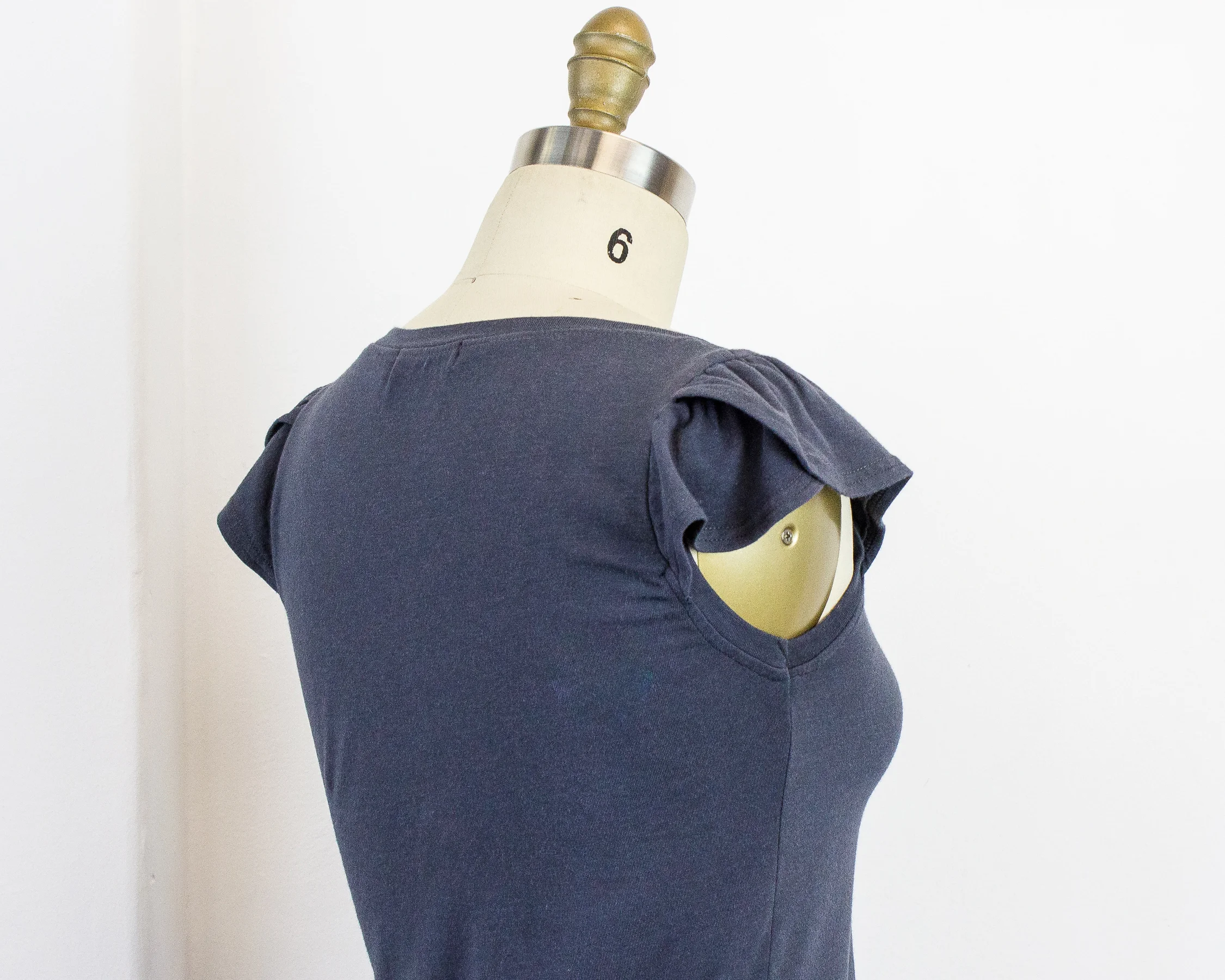 SimonesRose Bardot top / Sleeve detail