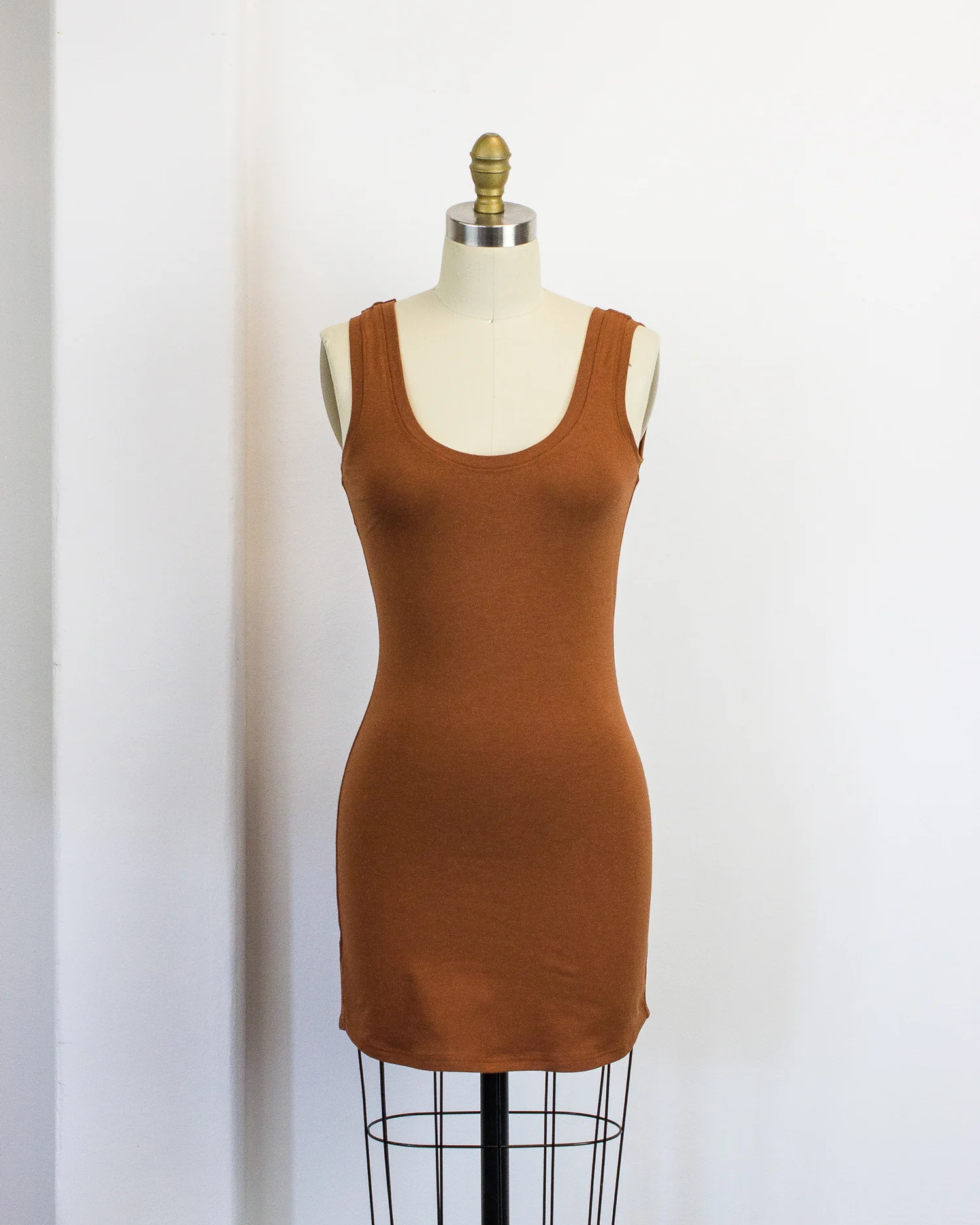 Simone's Rose Sasha tunic tank - Rust