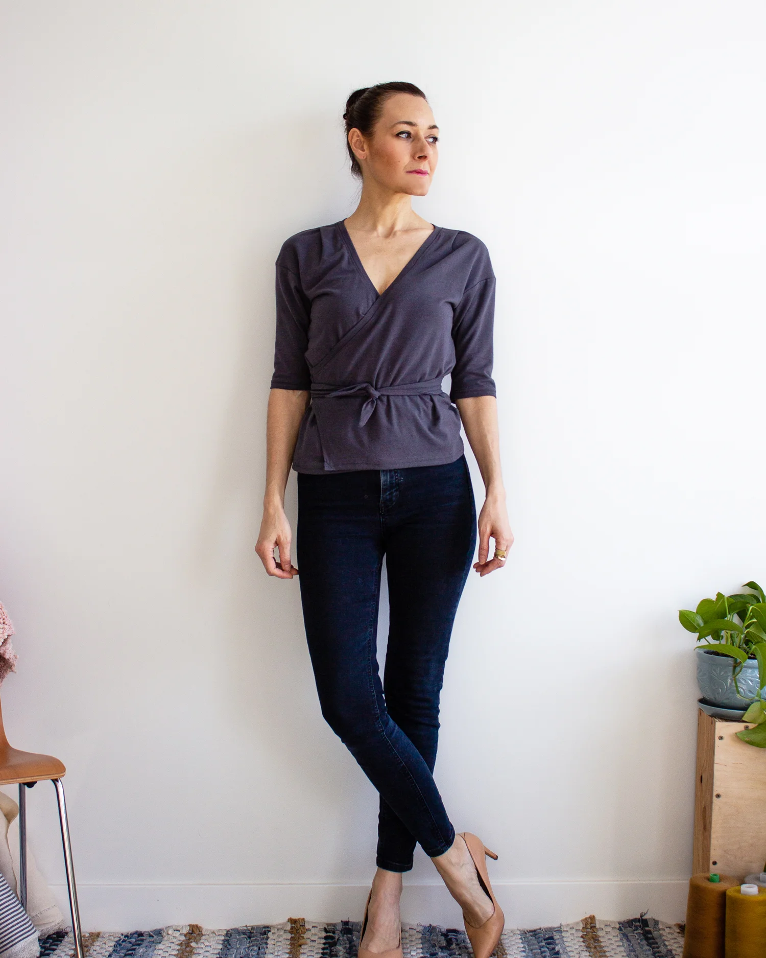 Glenn wrap top / SimonesRose SPRING COLLECTION