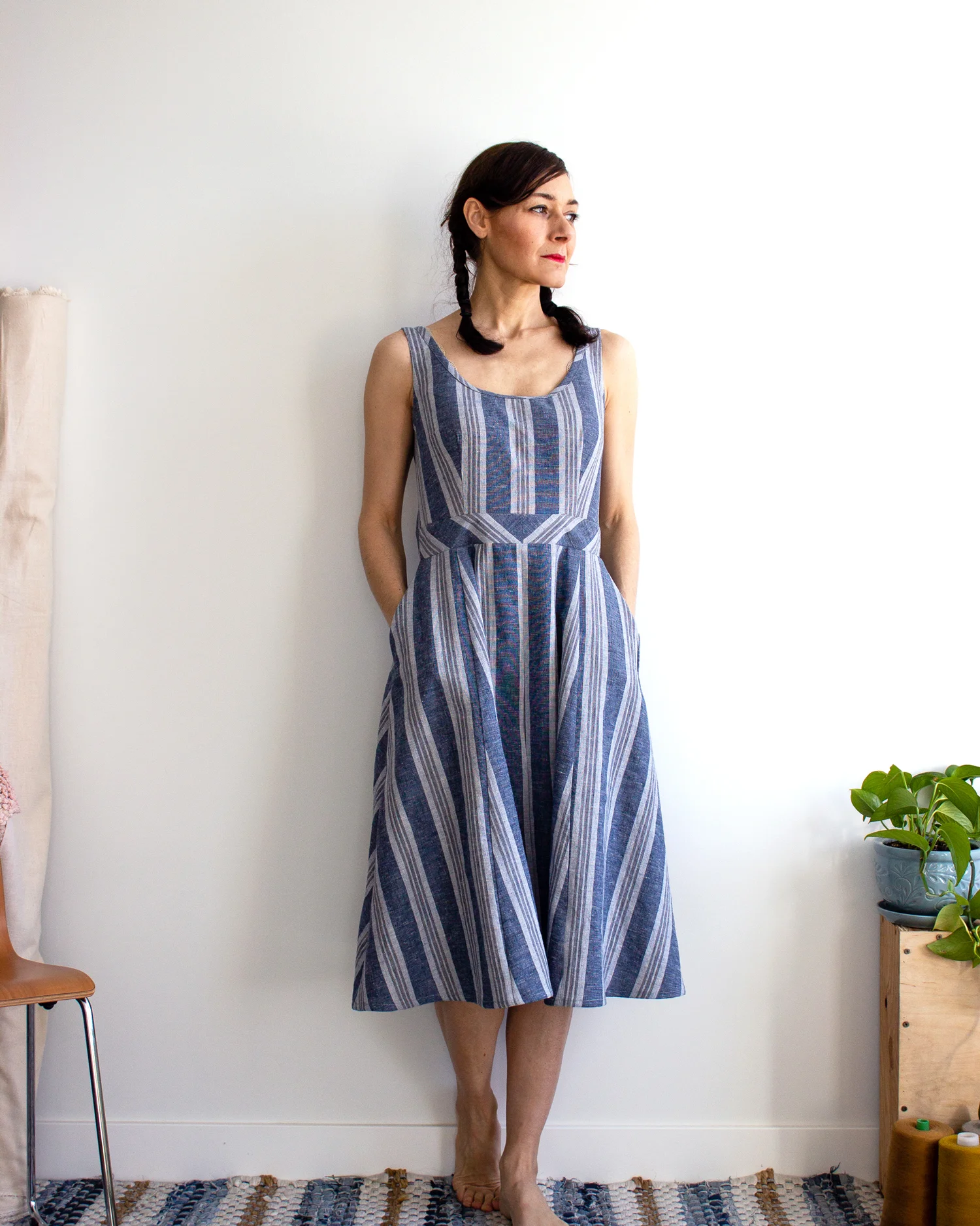 Marilla Organic cotton dress / SimonesRose spring collection