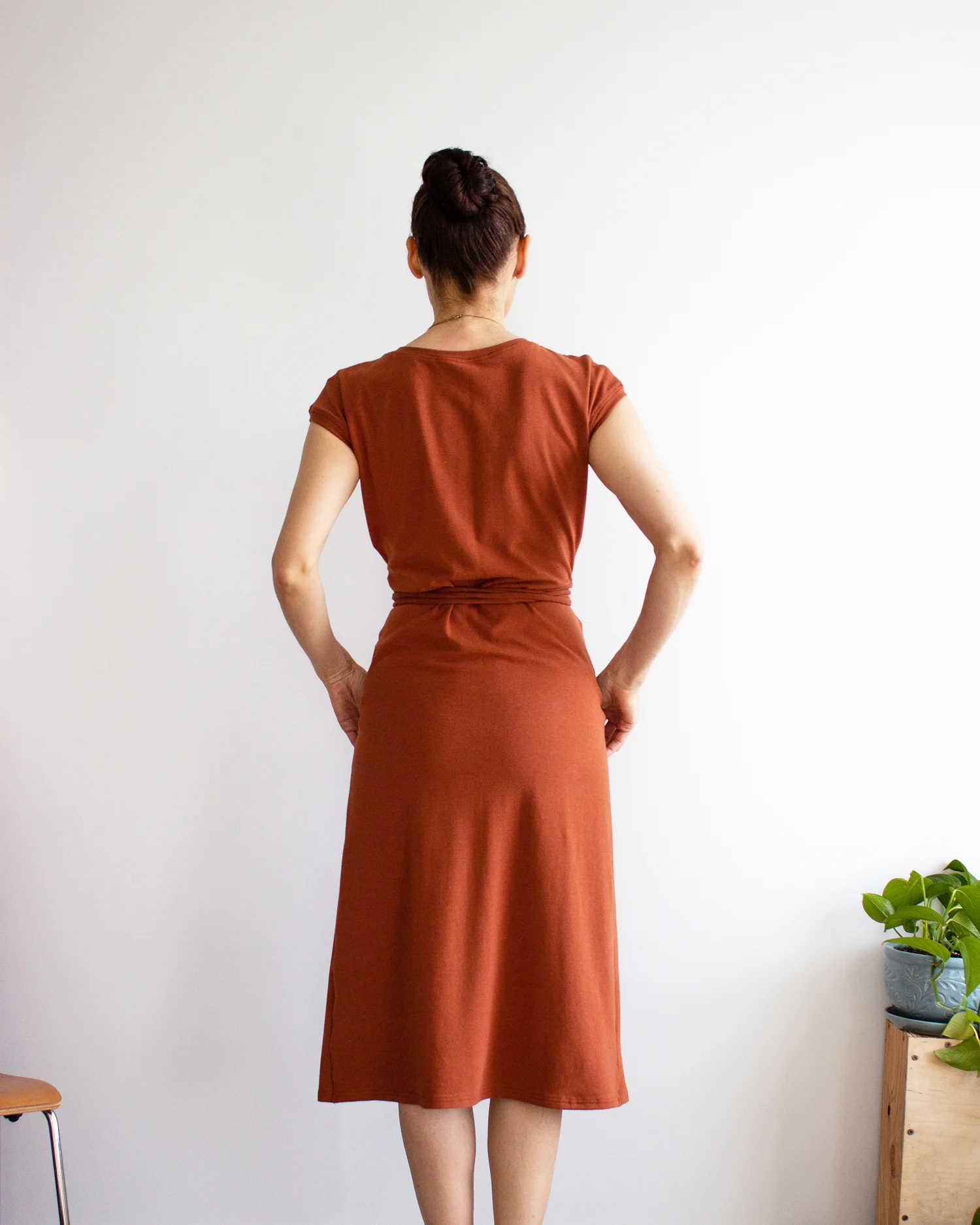 BeckyB Wrap Dress / SimonesRose spring collection