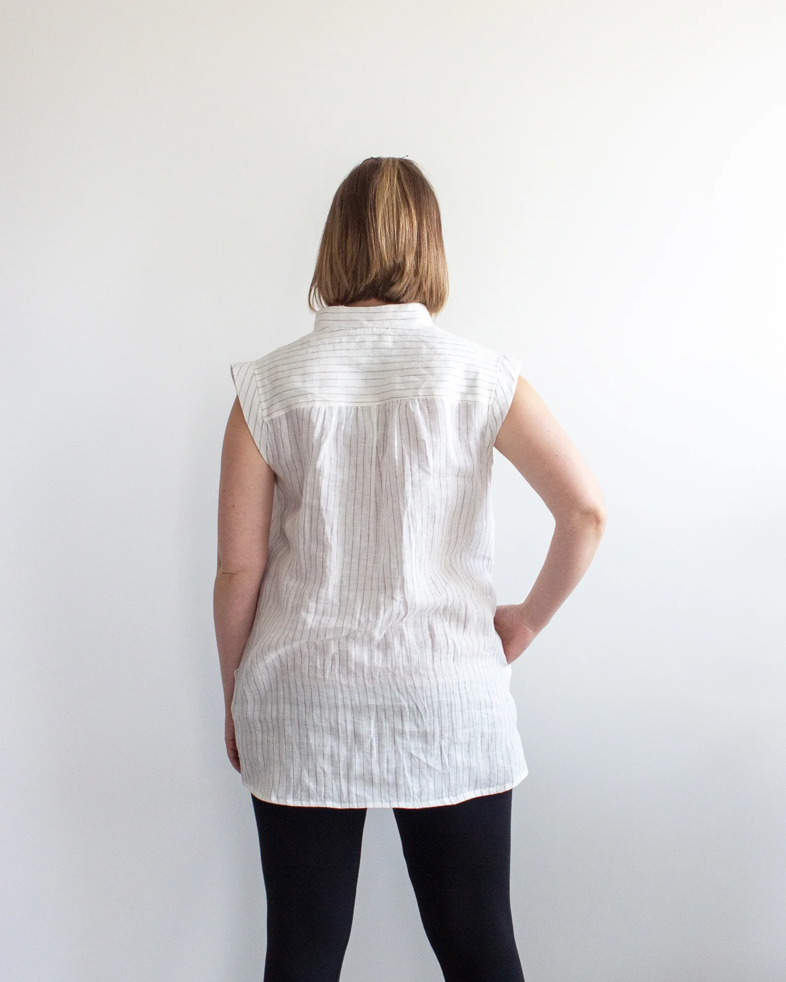 SimonesRose Joella linen blouse SS19