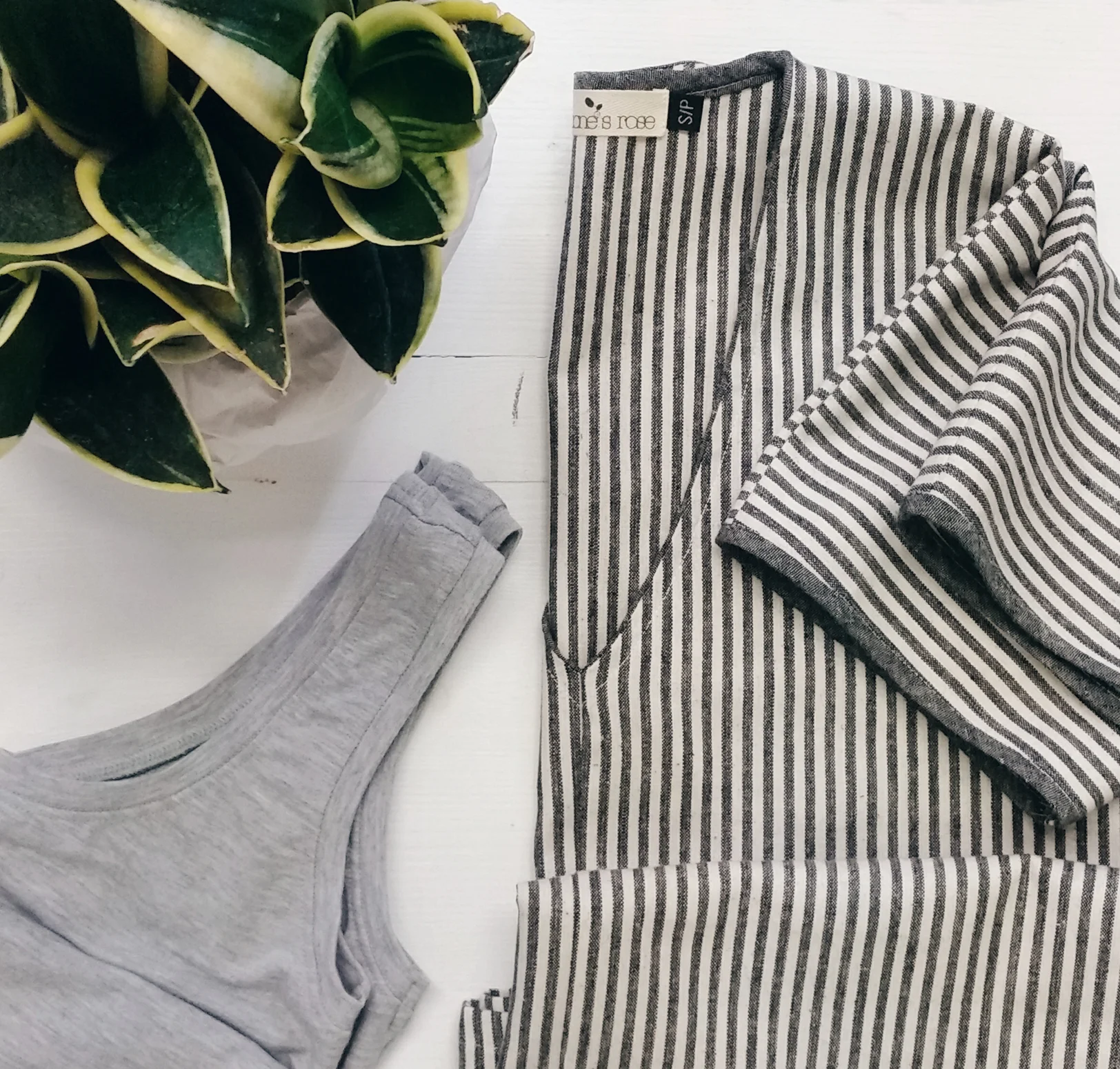 Simones Rose Organic cotton hemp Maker dress SS19