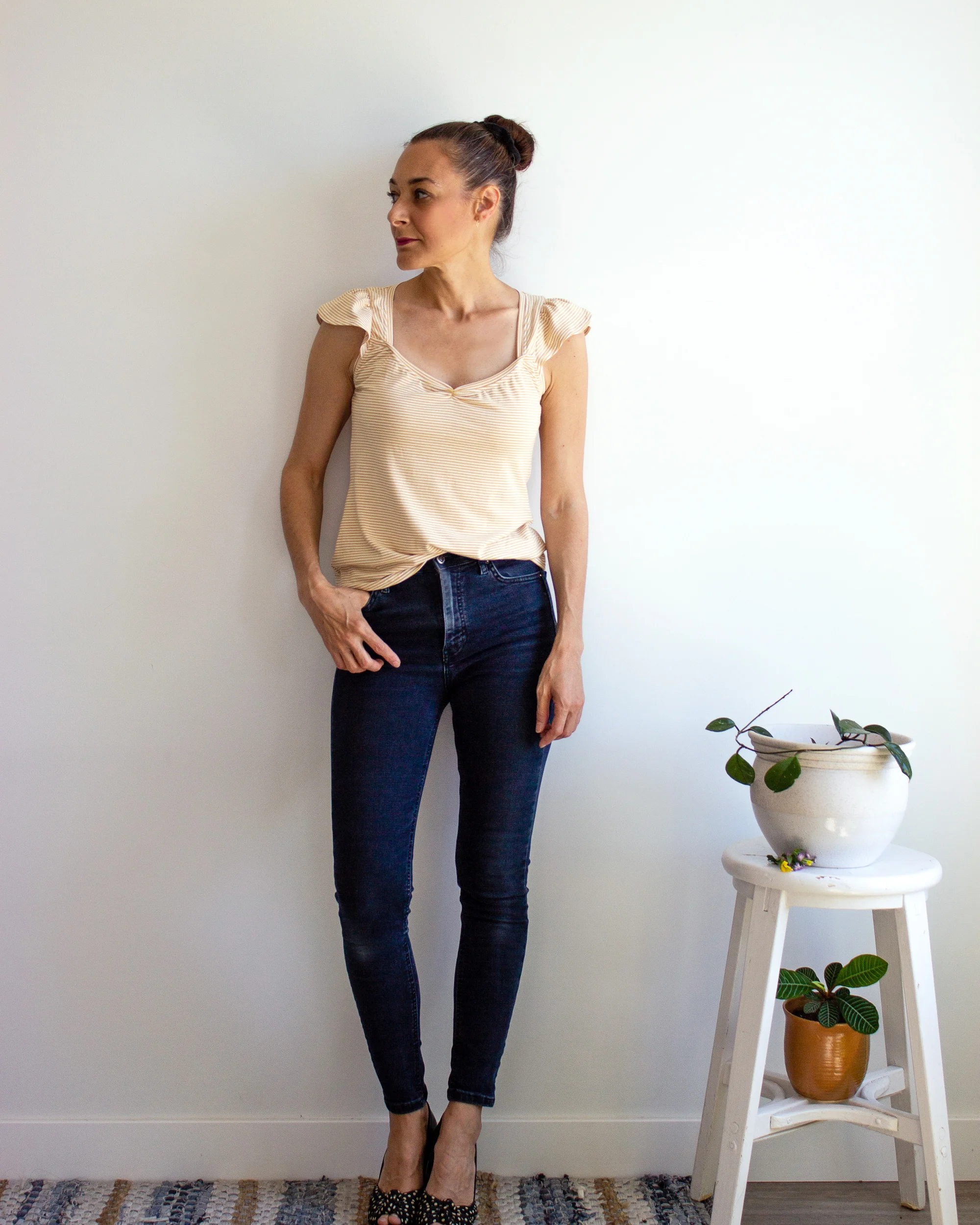 Bardot tuplip sleeve top / SimonesRose.com