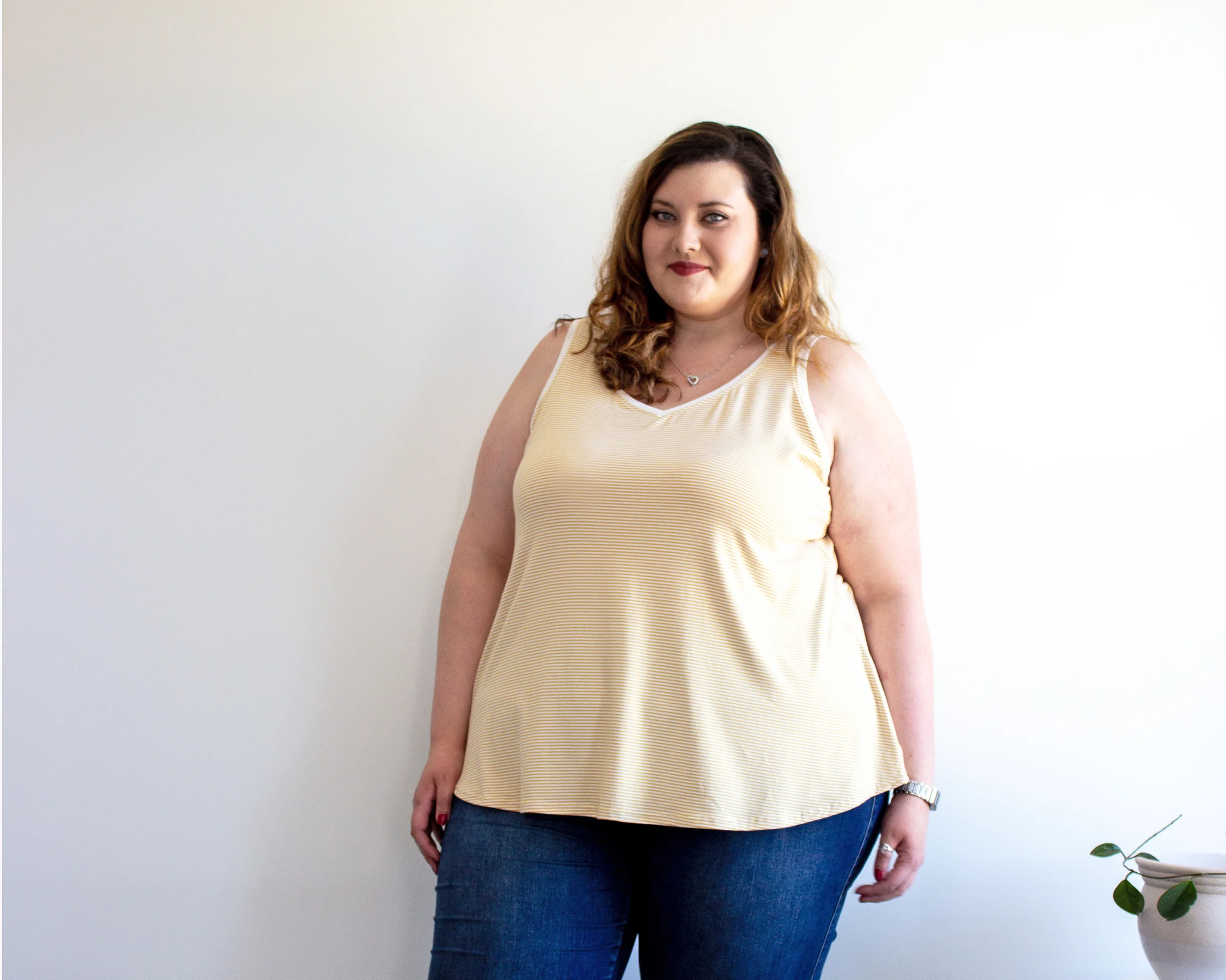 Simple / Relaxed fit Reversible tank - SimonesRose.com
